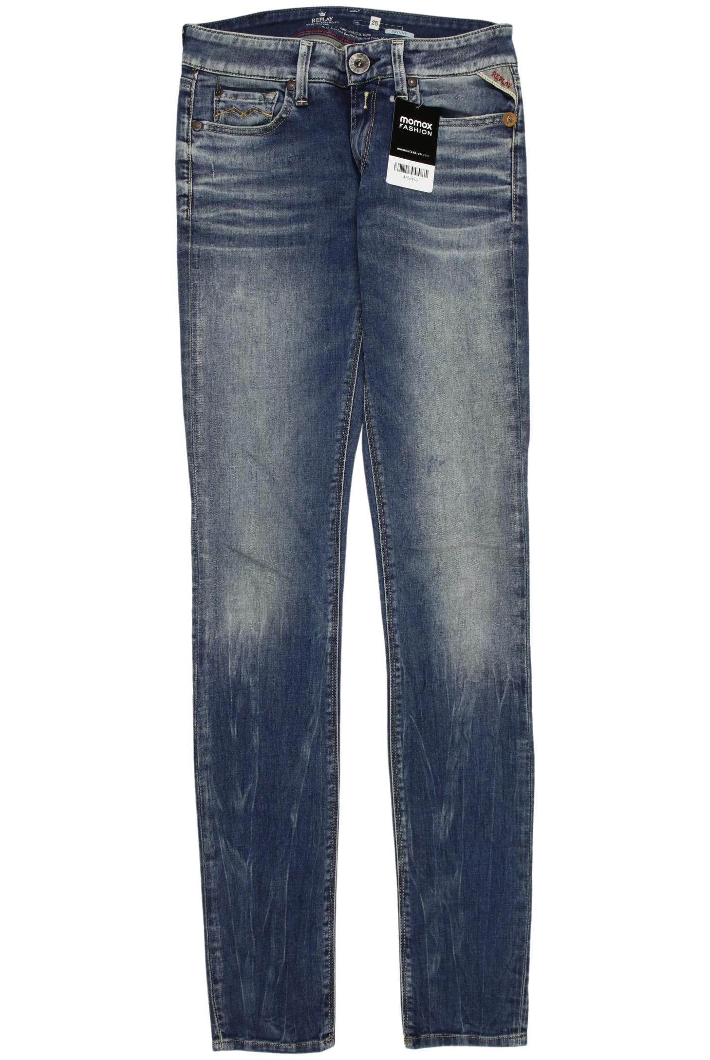 

Replay Damen Jeans, blau, Gr. 25