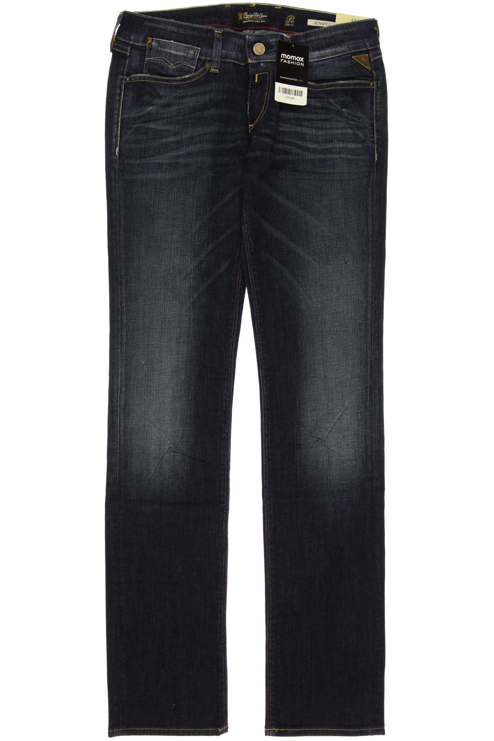 

Replay Damen Jeans, marineblau, Gr. 28