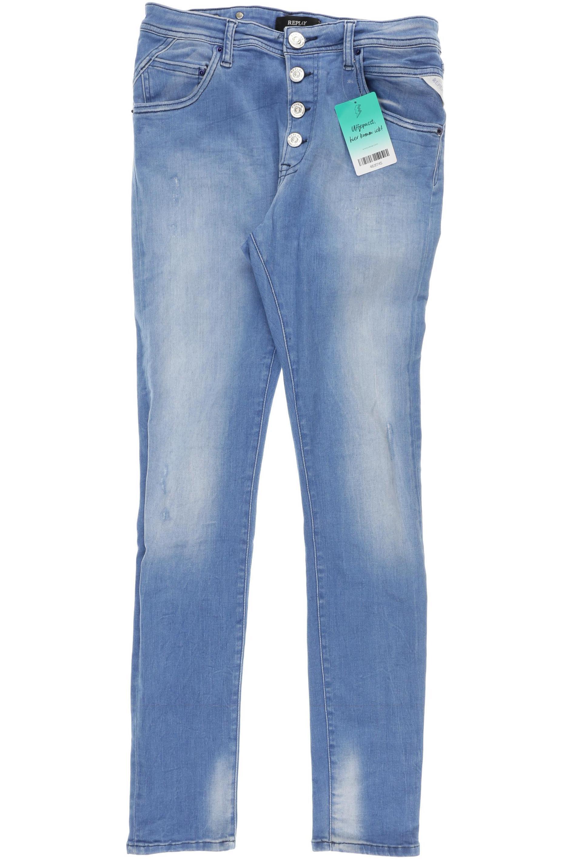 

Replay Damen Jeans, blau, Gr. 26