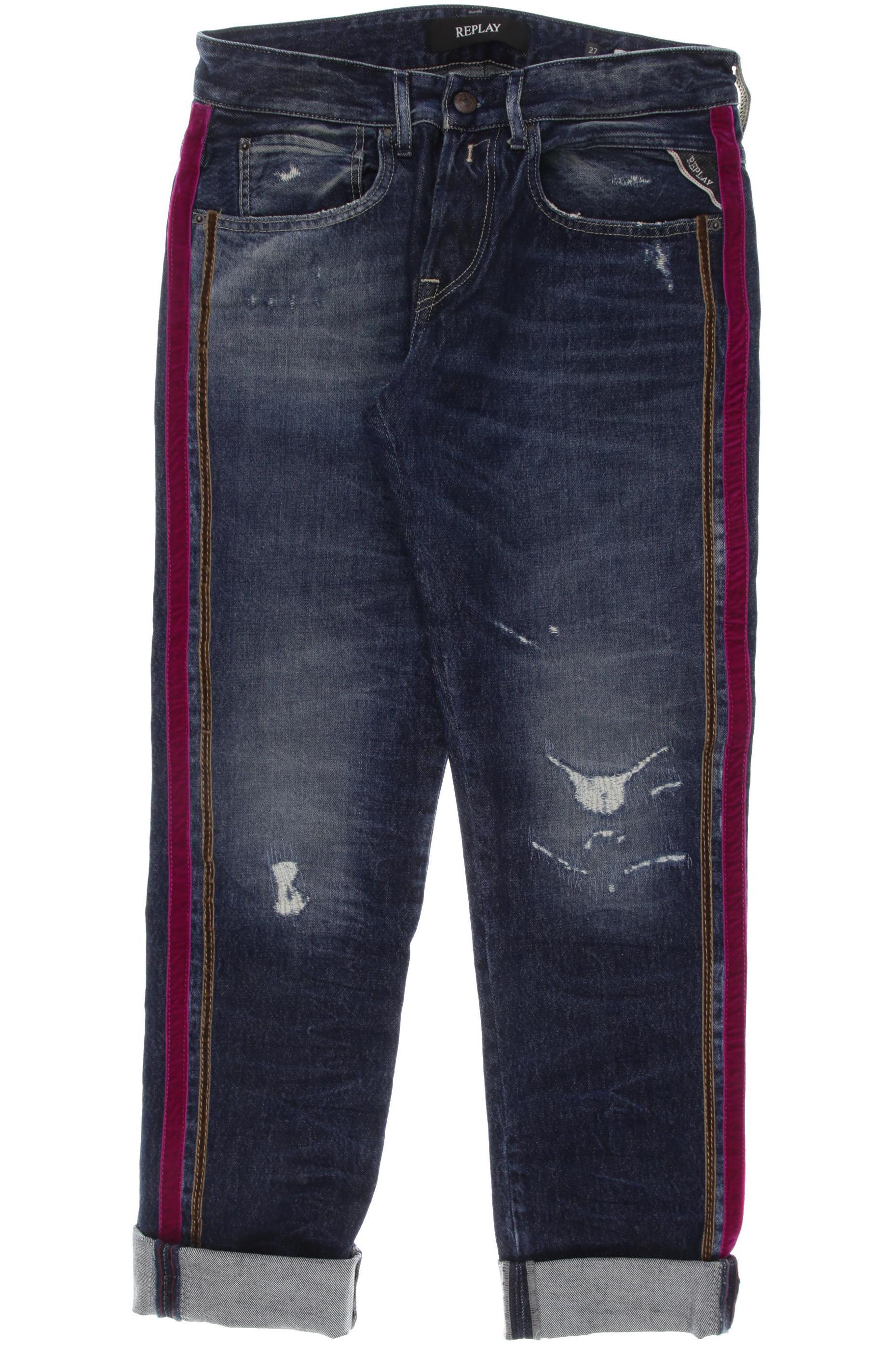

Replay Damen Jeans, blau, Gr. 27