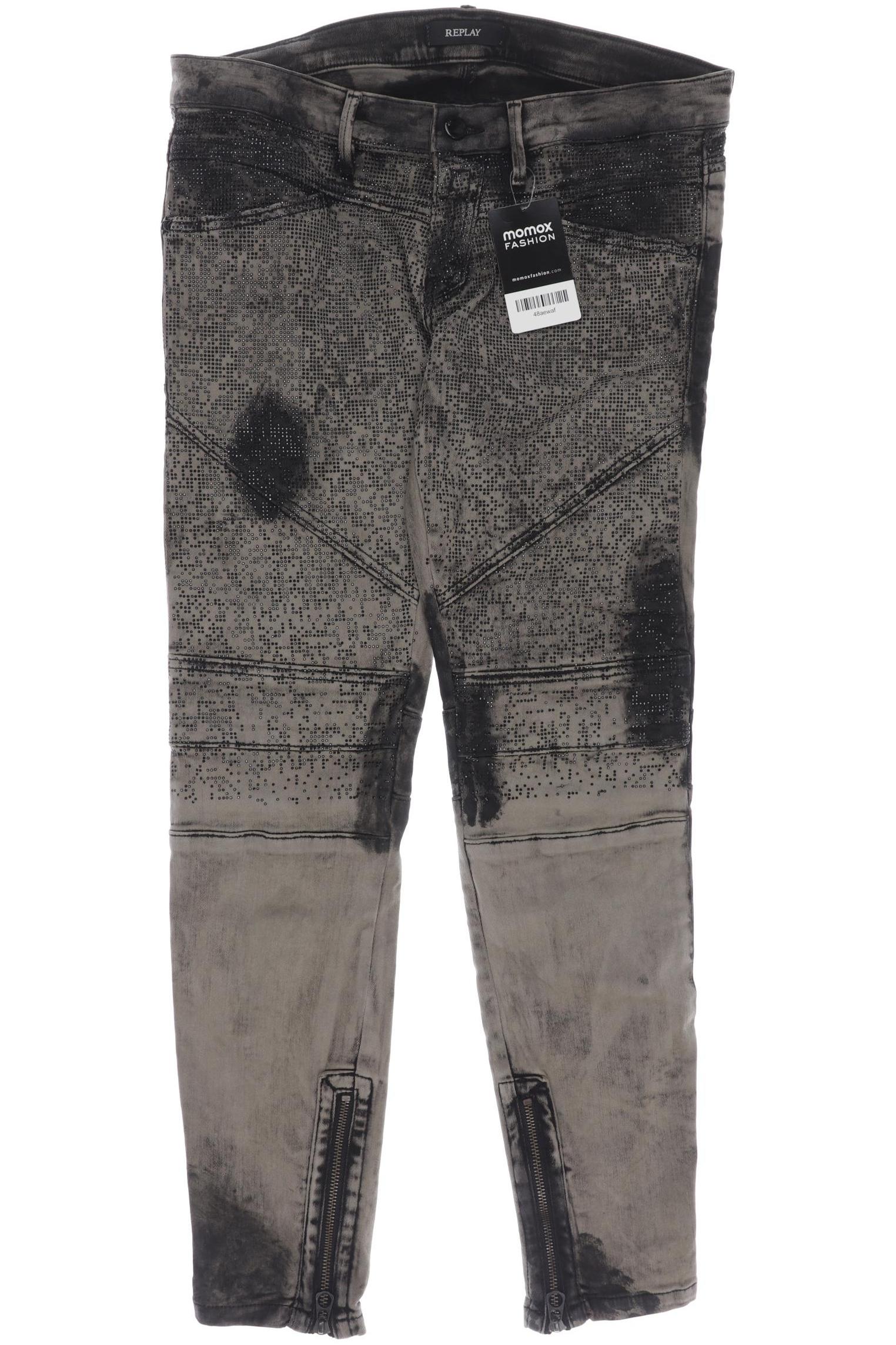 

Replay Damen Jeans, braun, Gr. 29