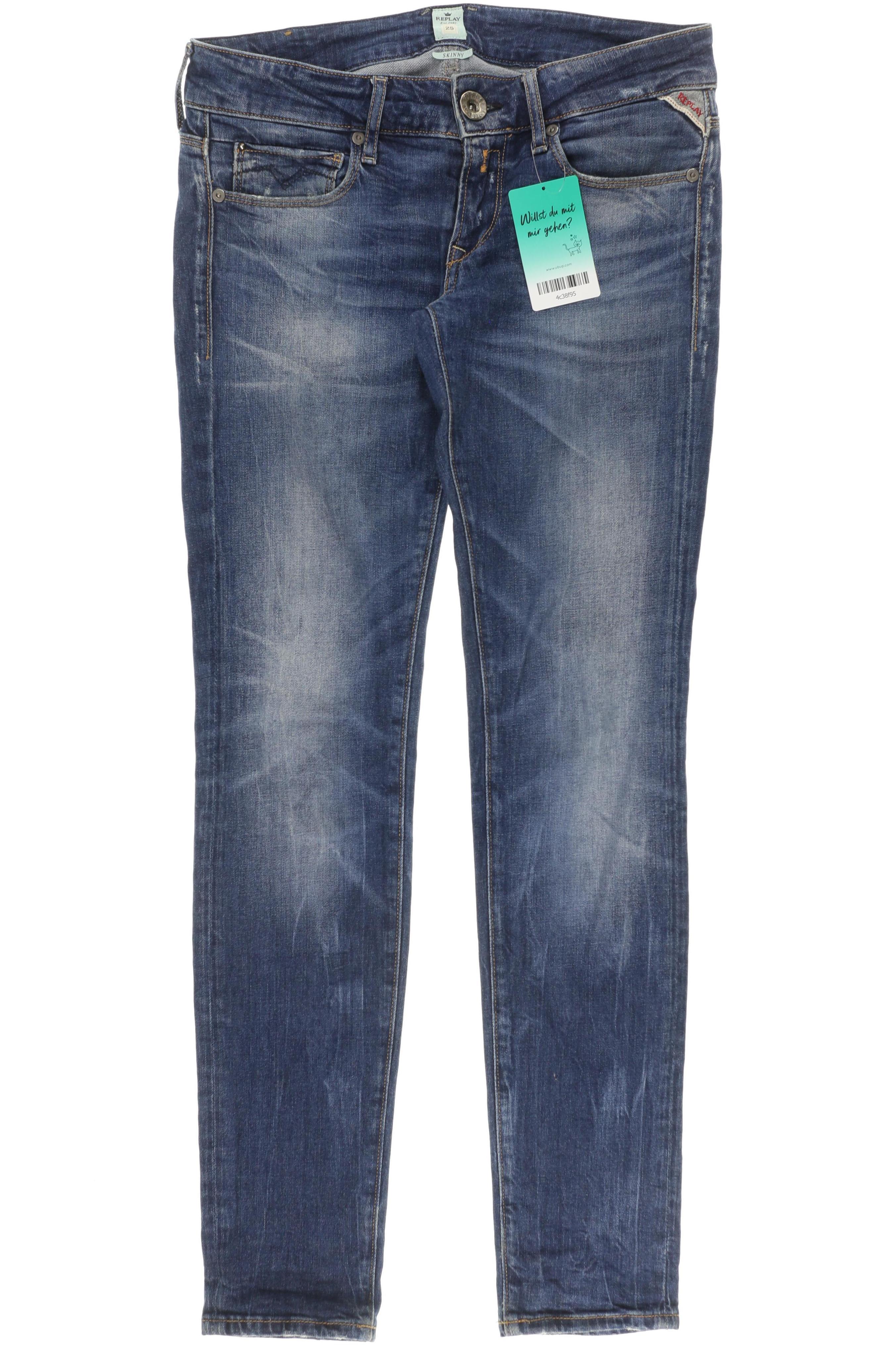 

Replay Damen Jeans, blau, Gr. 25