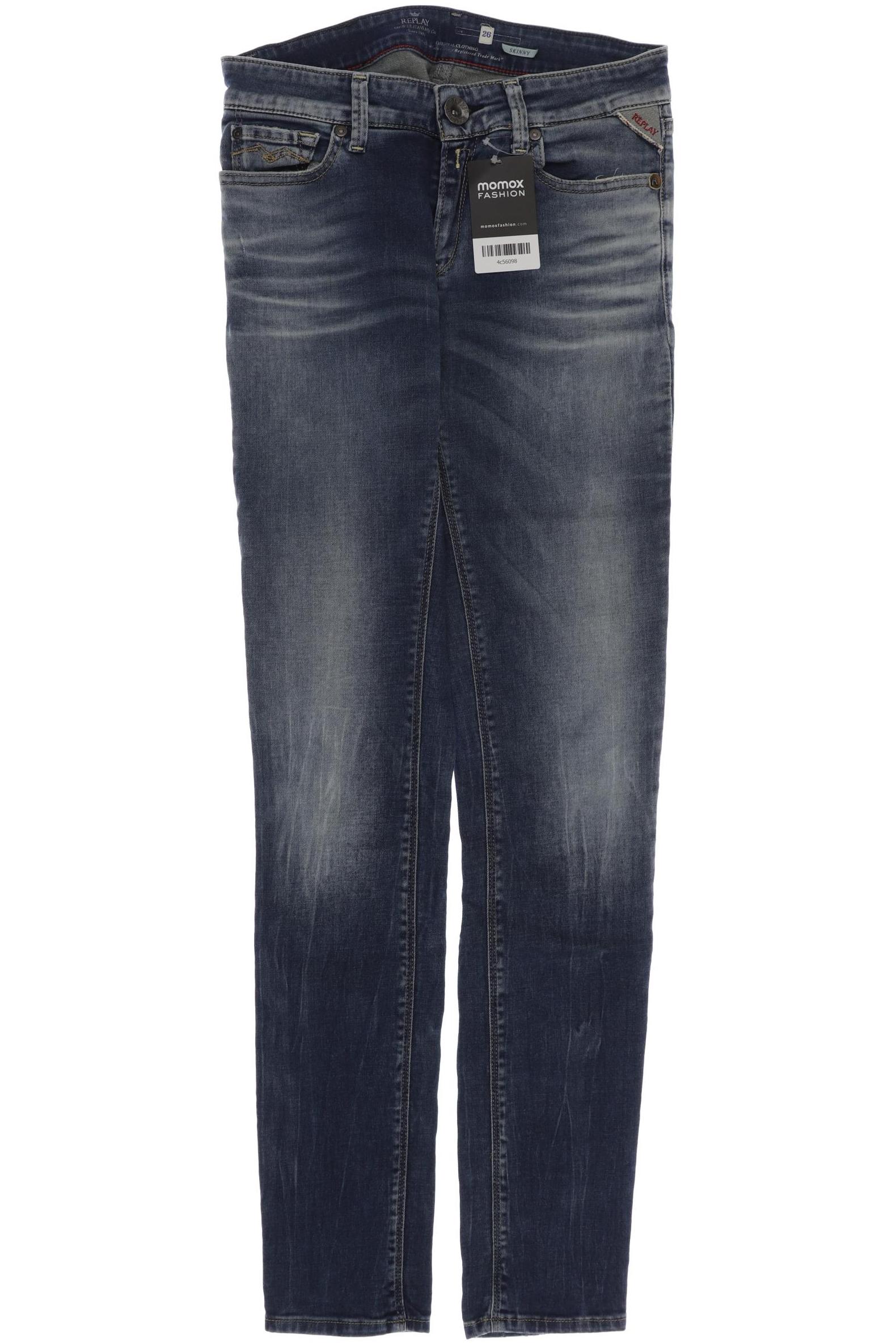 

Replay Damen Jeans, blau, Gr. 26
