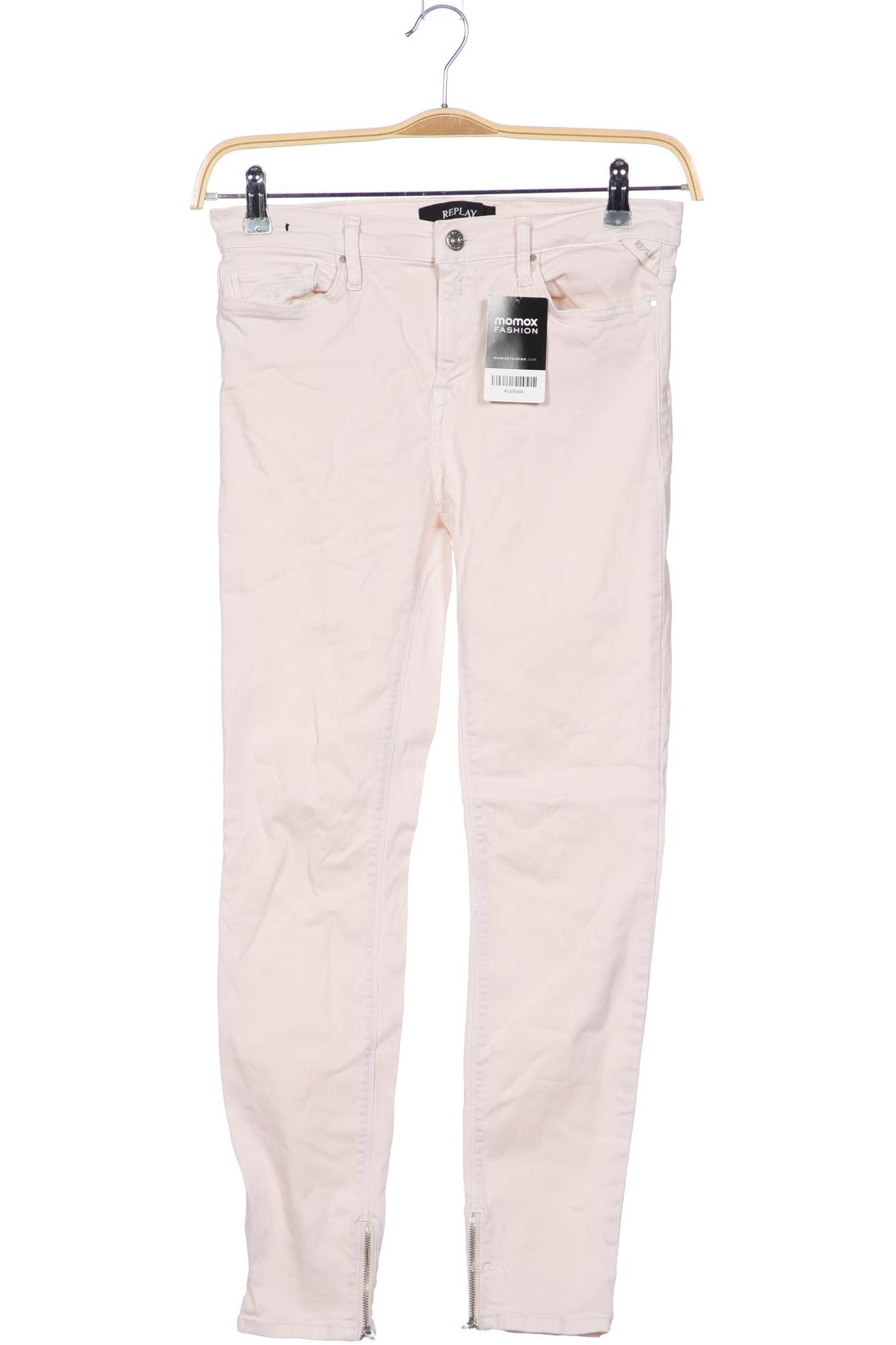 

Replay Damen Jeans, beige, Gr. 29