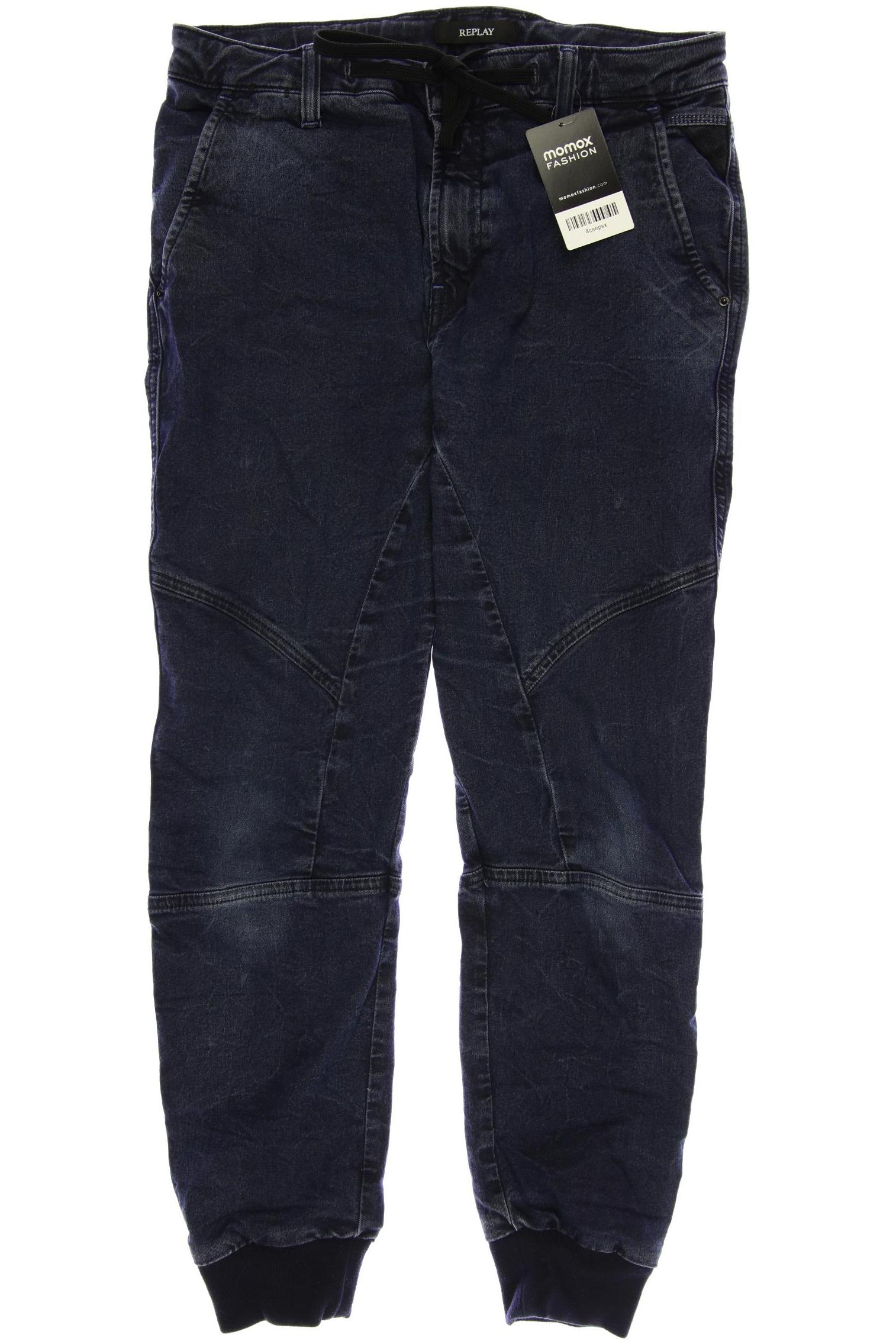 

Replay Damen Jeans, marineblau, Gr. 28