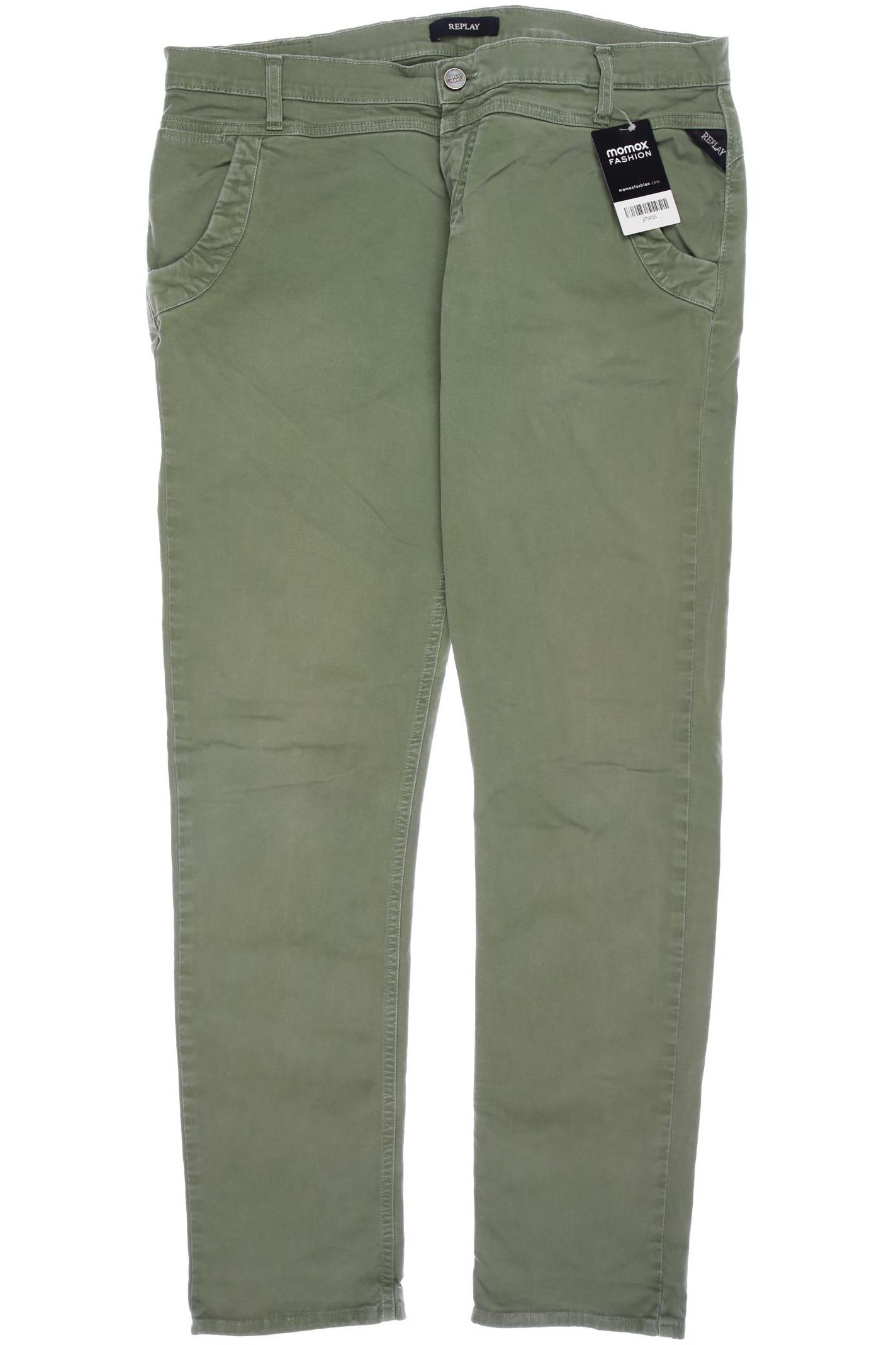 

Replay Damen Jeans, grün, Gr. 36