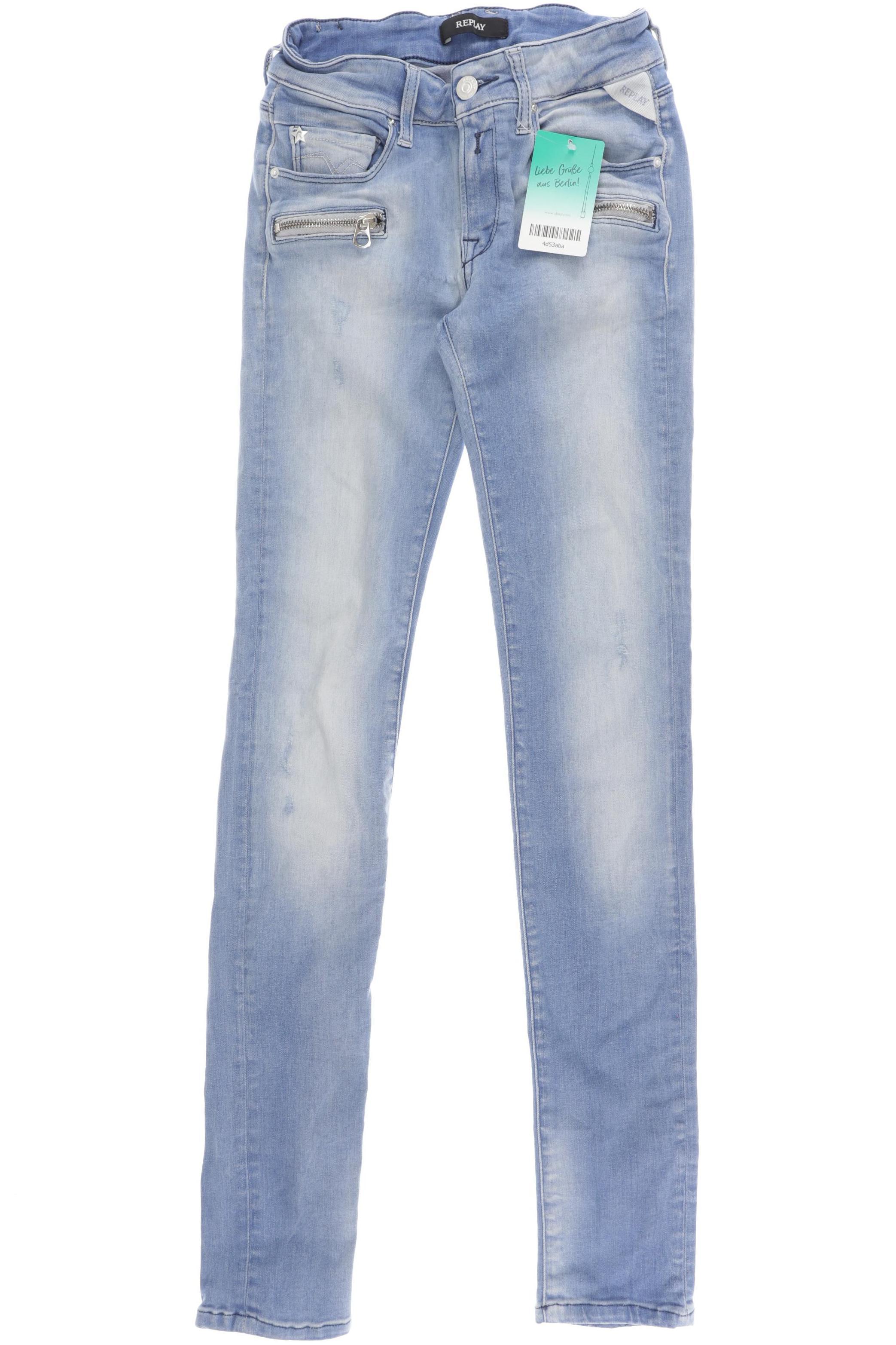 

Replay Damen Jeans, blau, Gr. 24