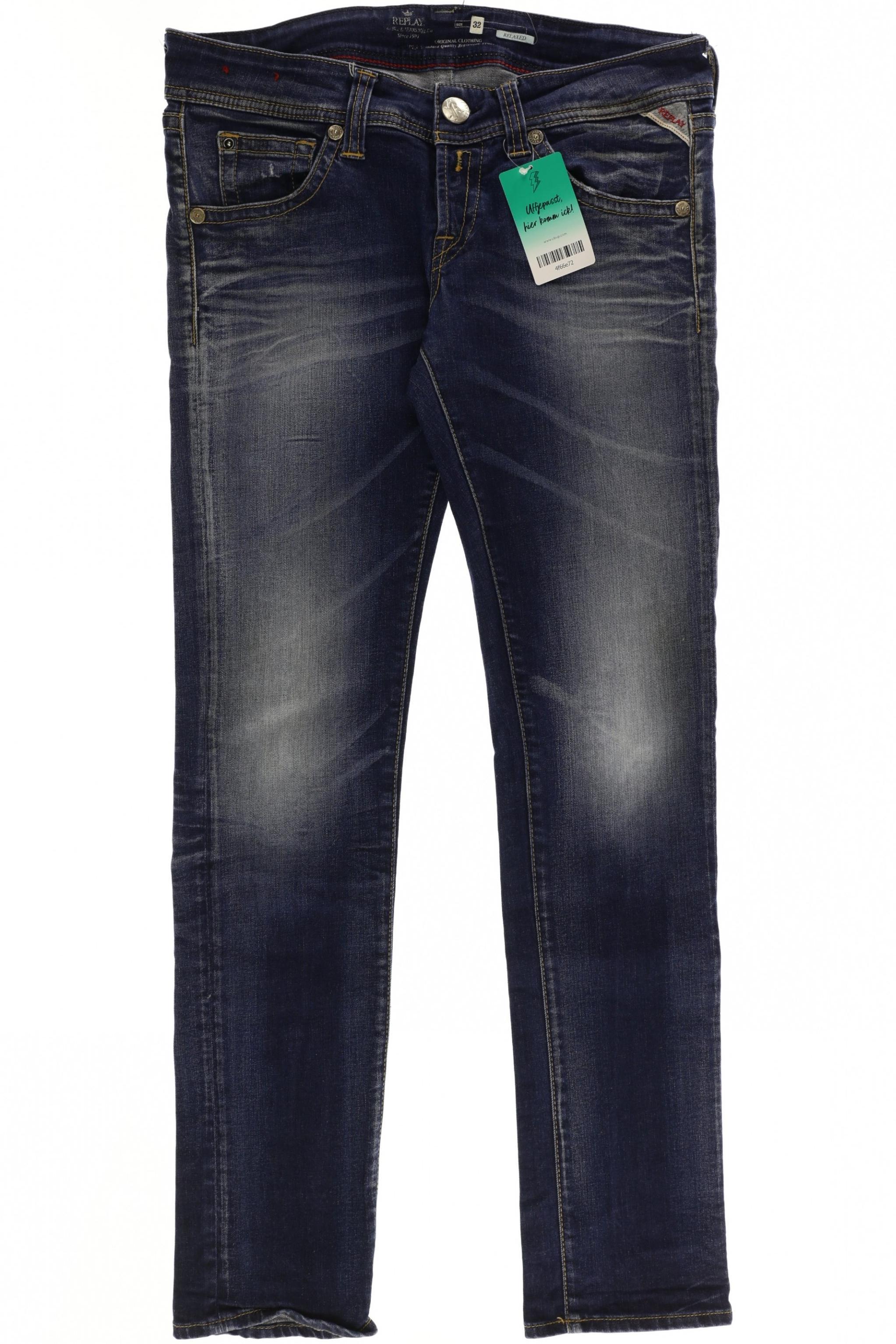 

Replay Damen Jeans, blau, Gr. 32