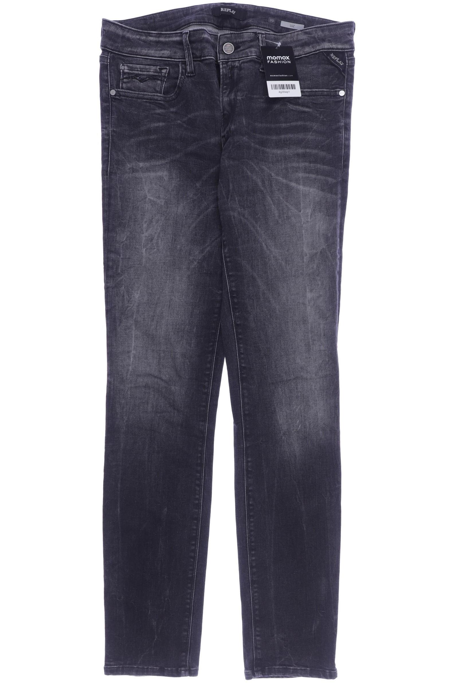 

Replay Damen Jeans, grau, Gr. 40