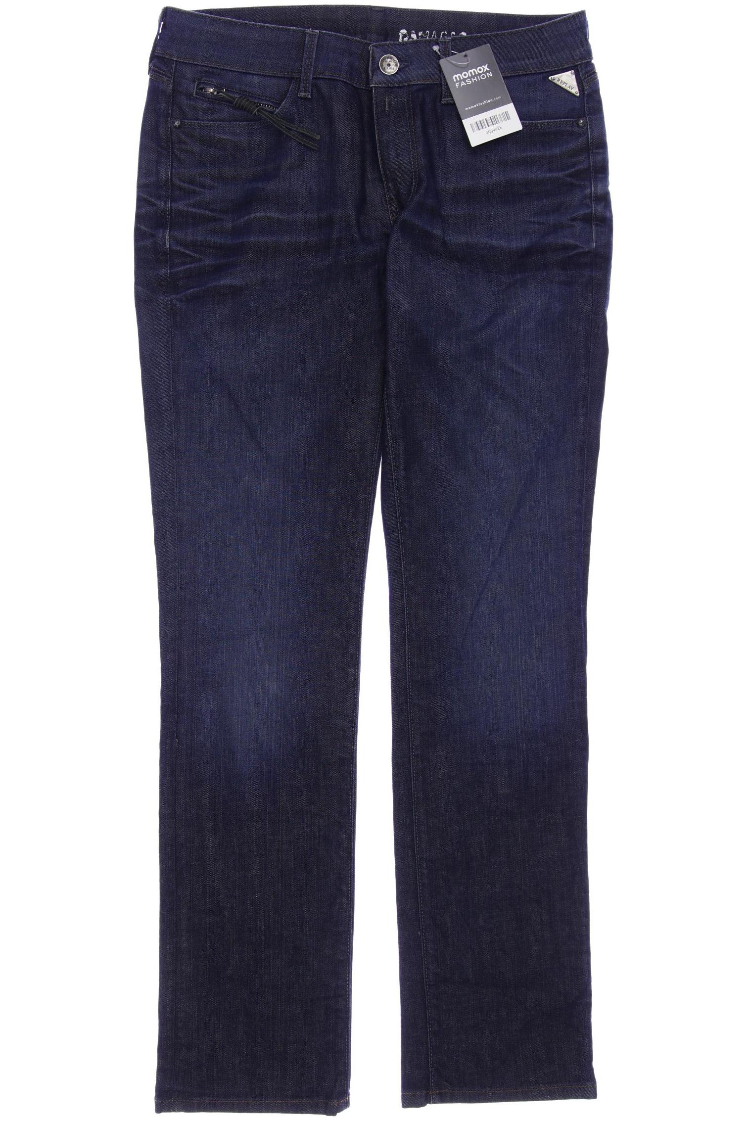 

Replay Damen Jeans, marineblau, Gr. 30