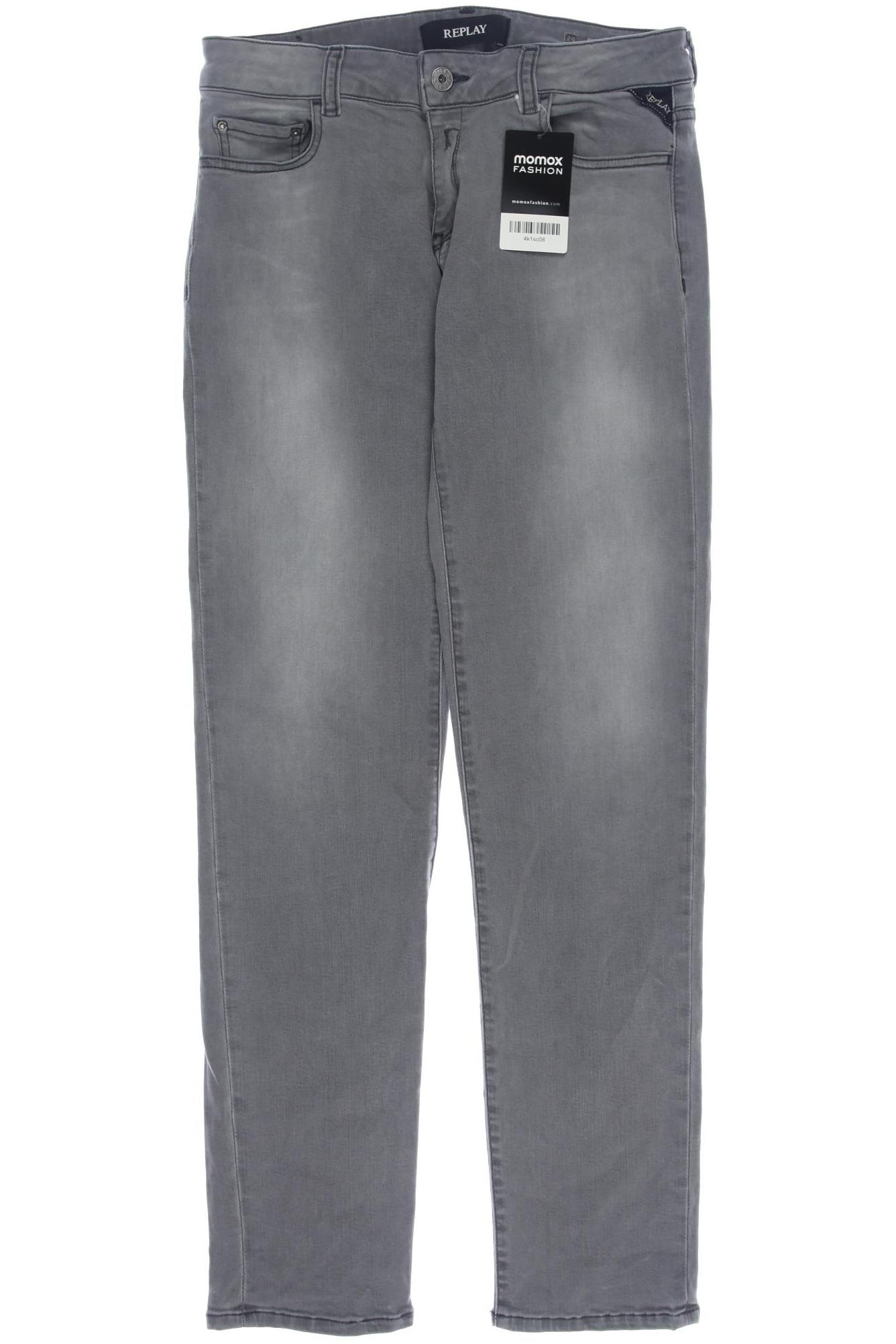 

Replay Damen Jeans, grau, Gr. 29