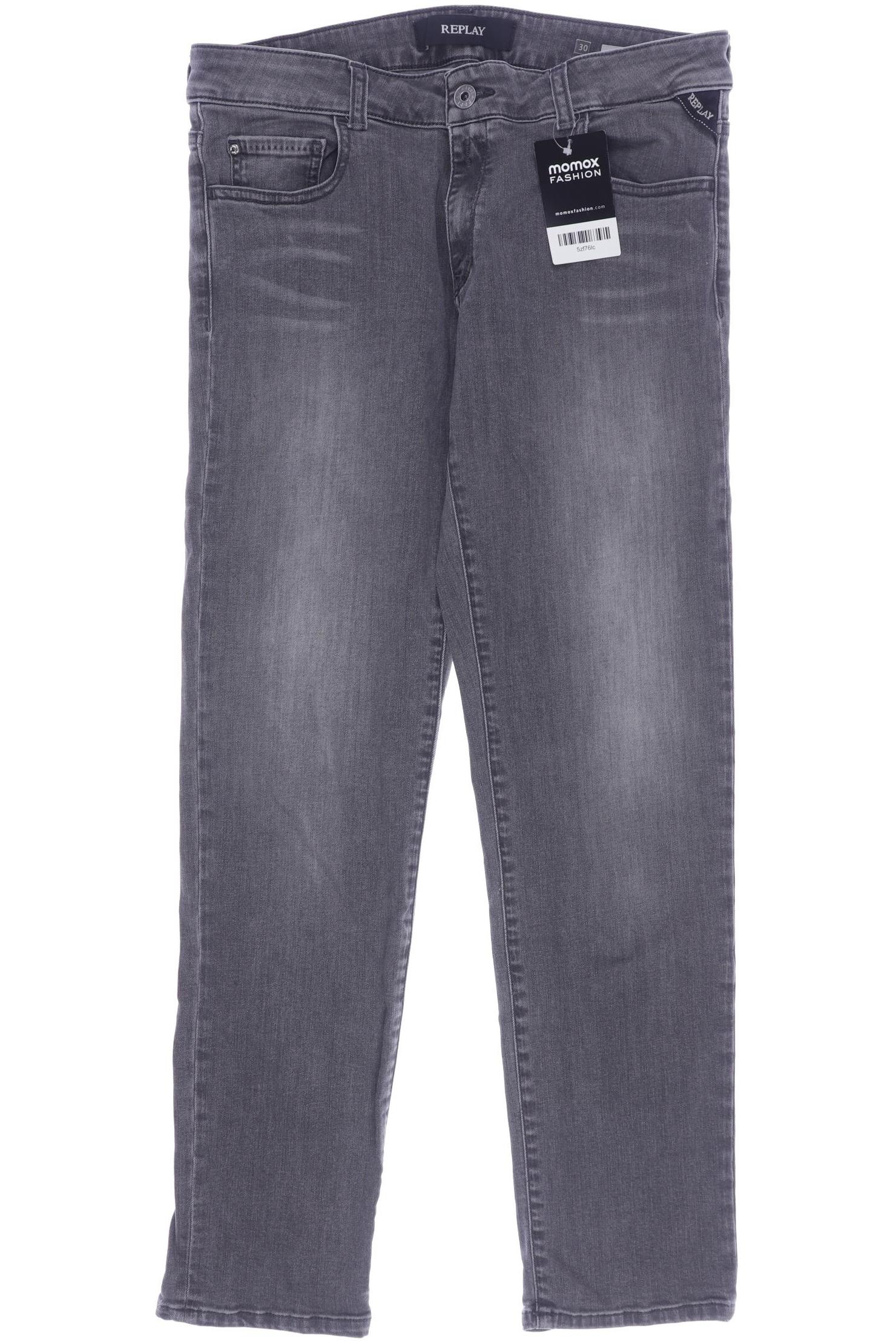 

Replay Damen Jeans, grau, Gr. 30