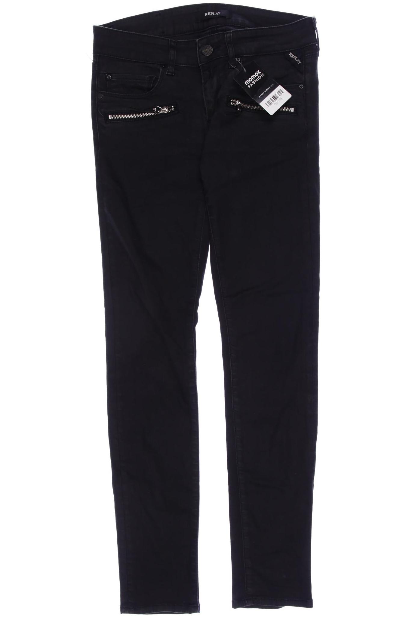 

Replay Damen Jeans, schwarz