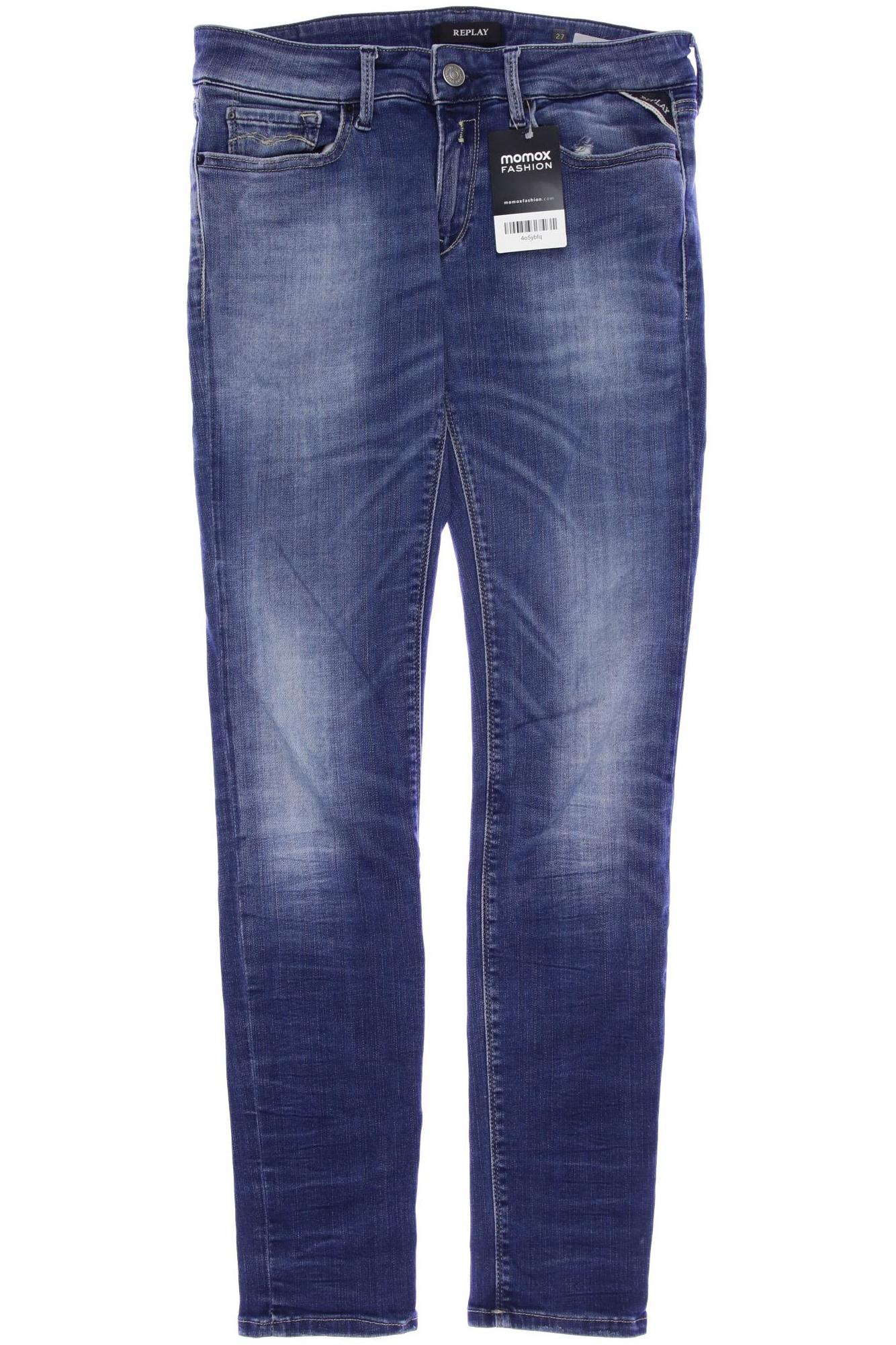 

Replay Damen Jeans, marineblau, Gr. 27