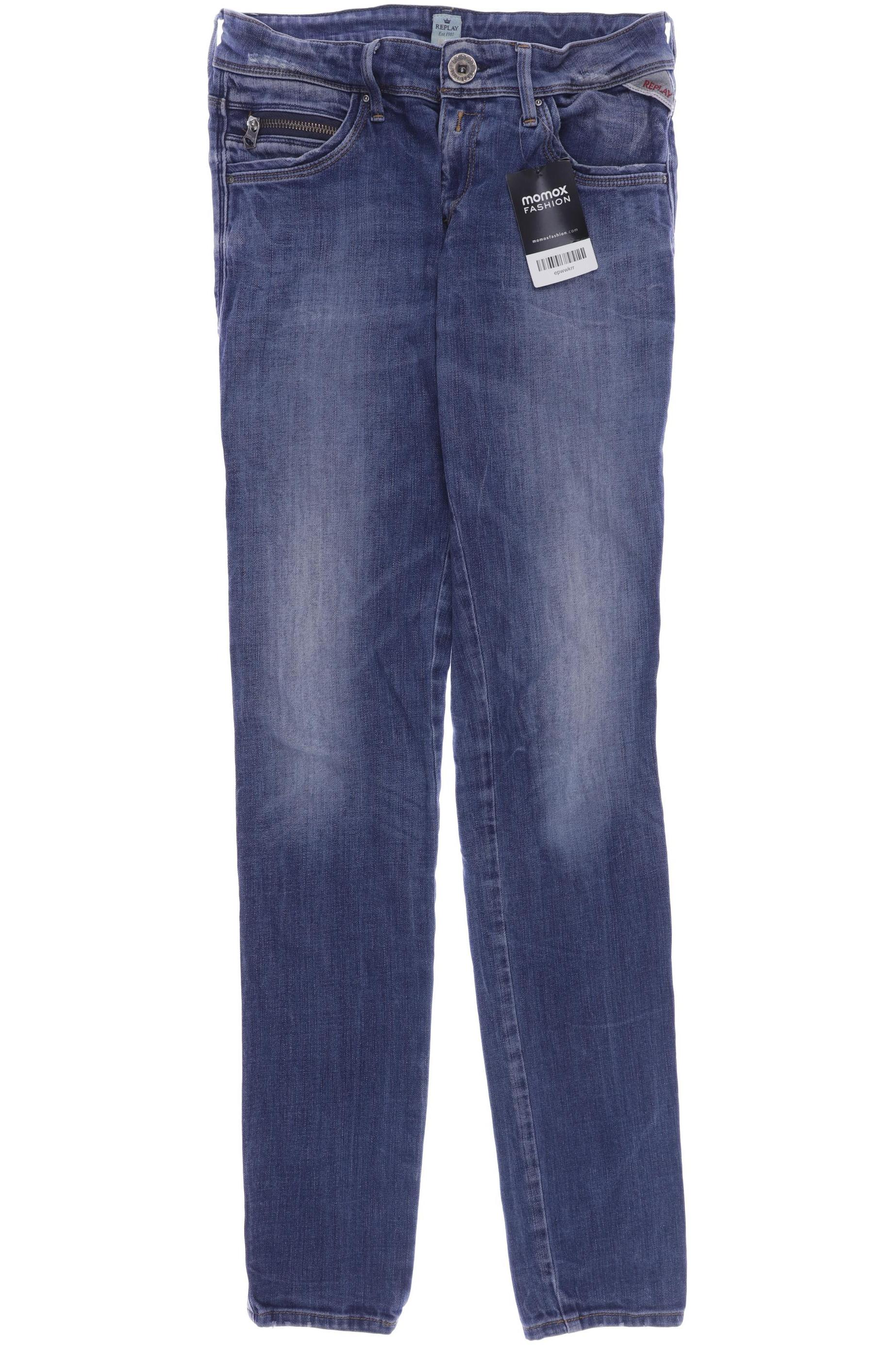 

Replay Damen Jeans, blau