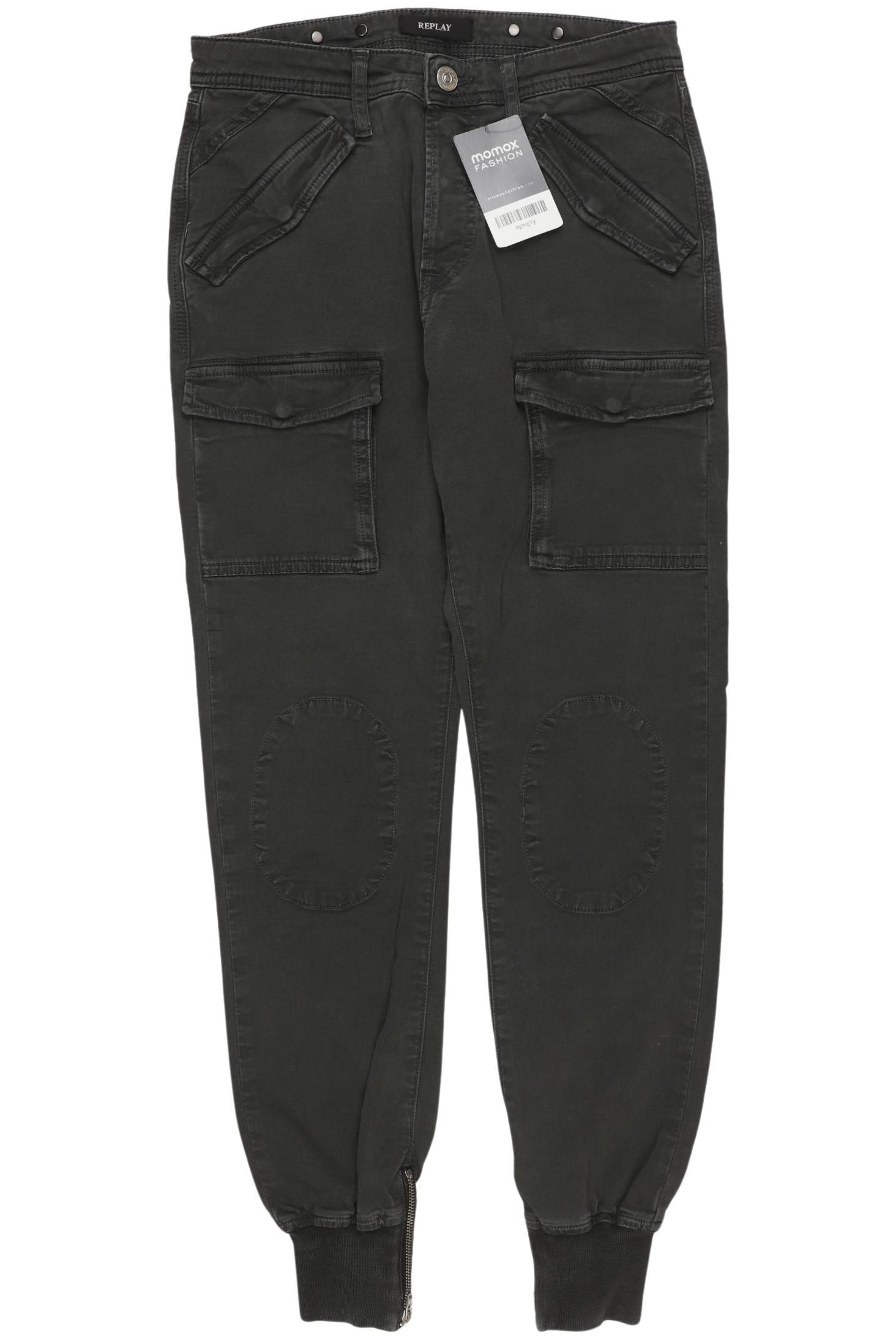 

Replay Damen Jeans, grau, Gr. 24
