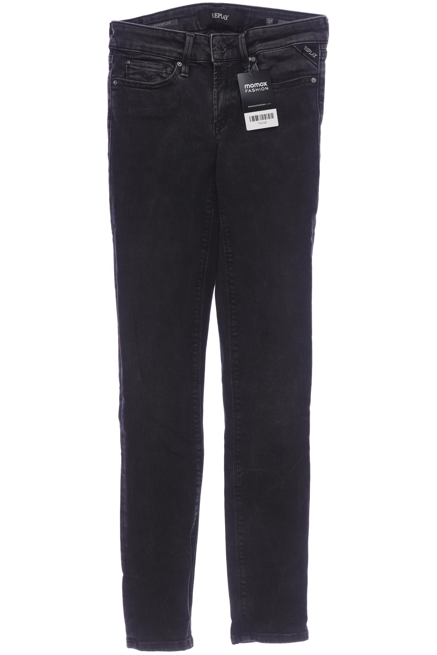 

Replay Damen Jeans, grau, Gr. 27