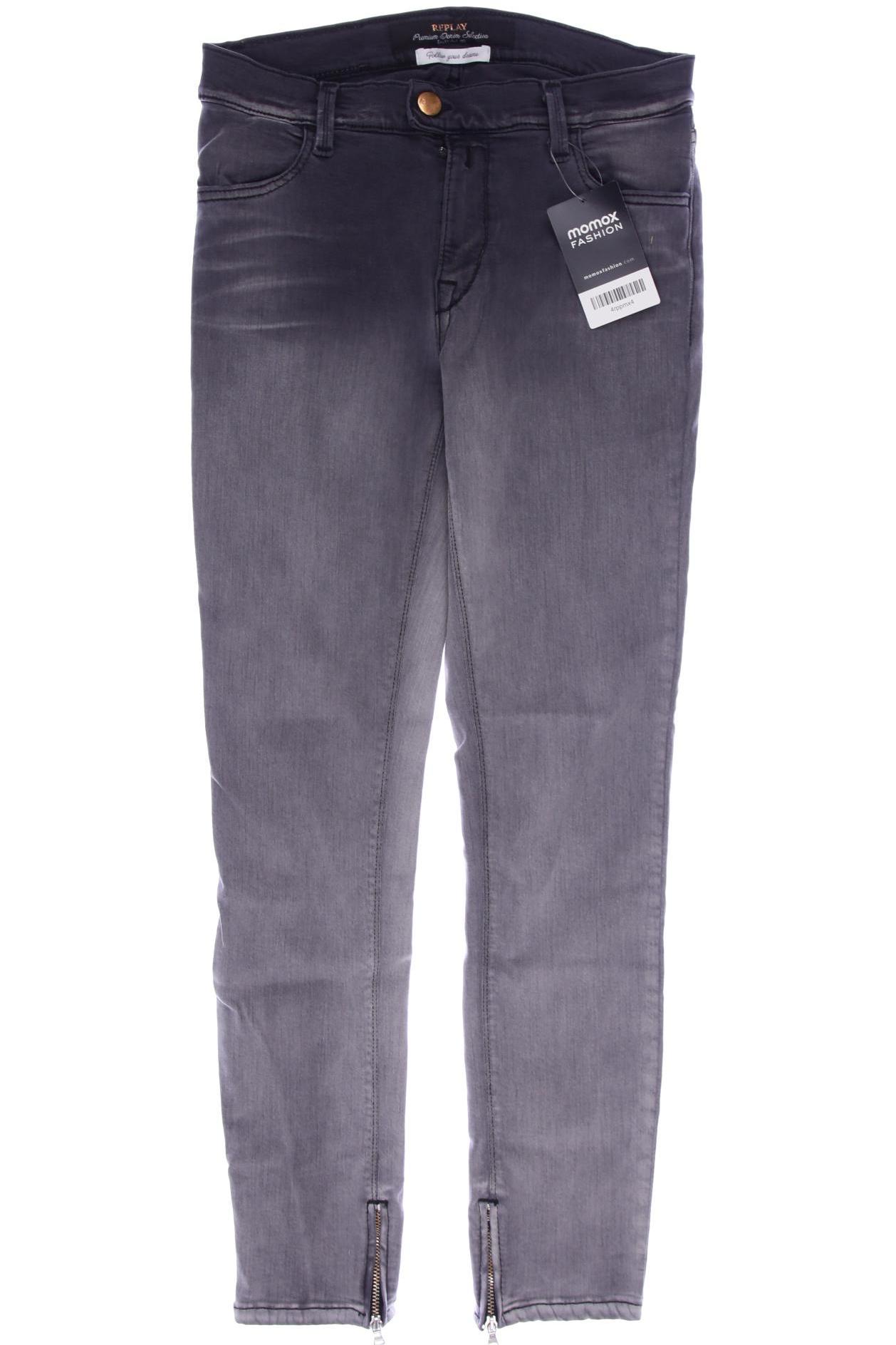 

Replay Damen Jeans, grau