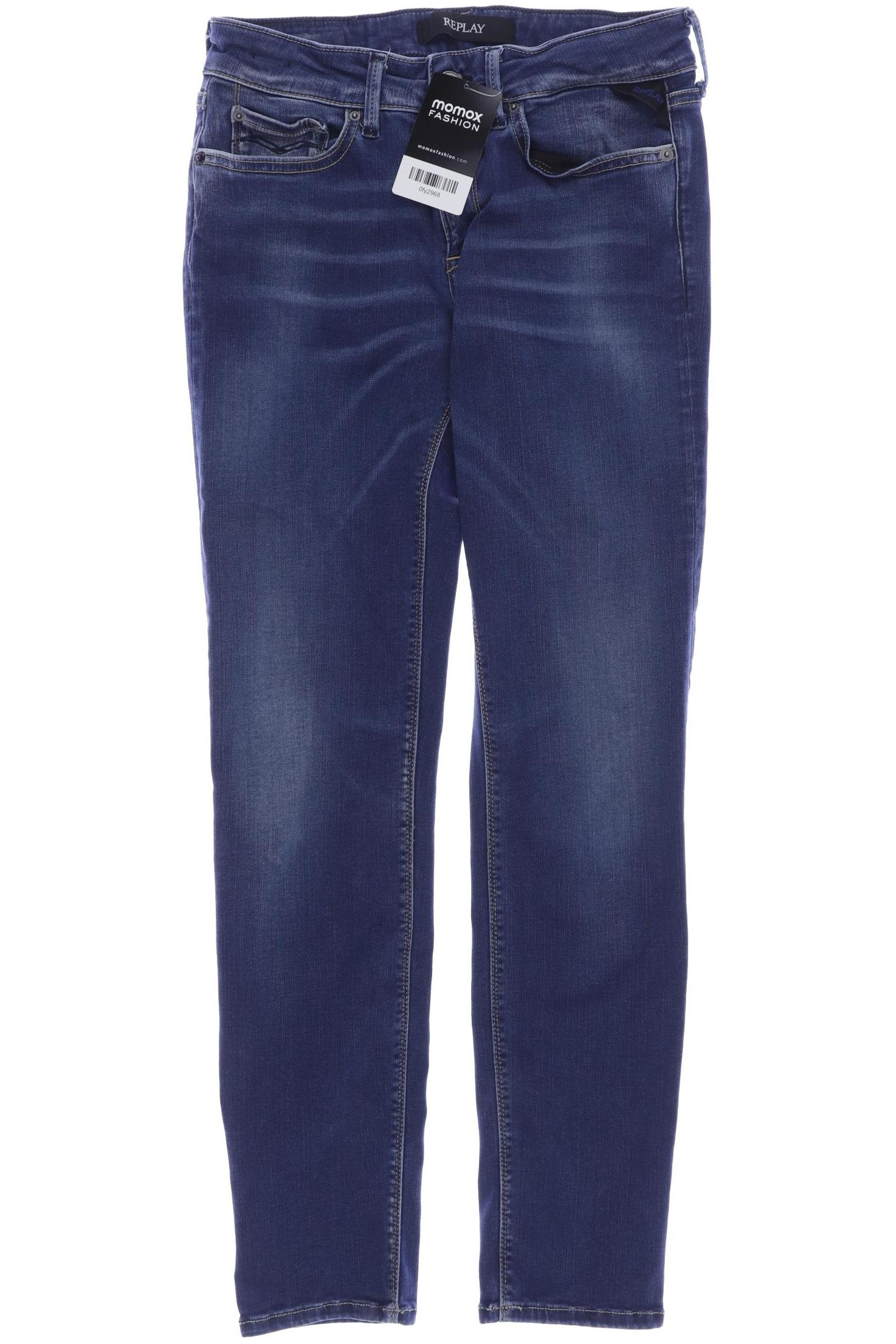 

Replay Damen Jeans, blau, Gr. 26