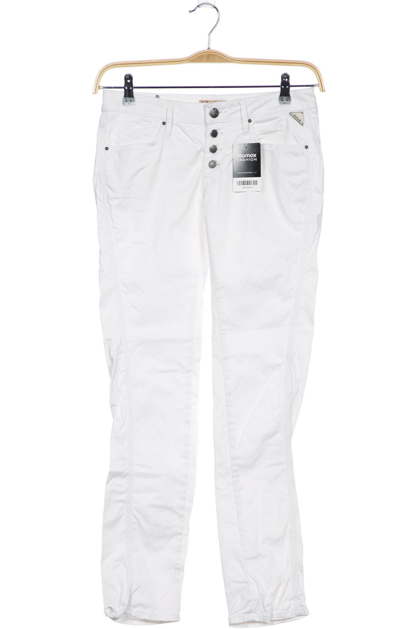 

Replay Damen Jeans, weiß, Gr. 27