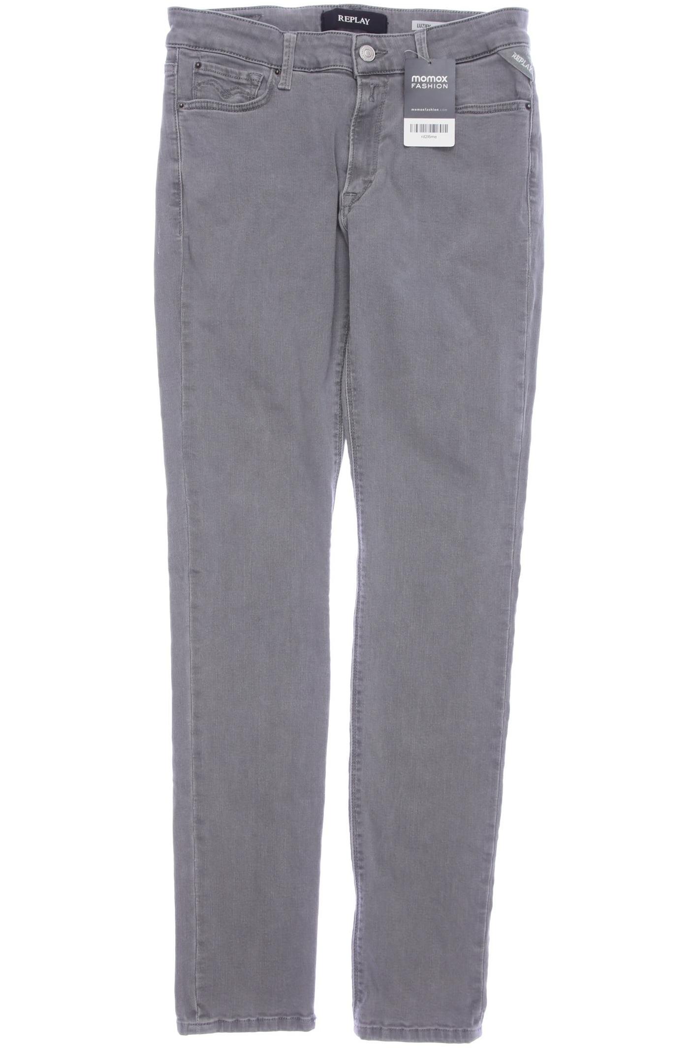 

Replay Damen Jeans, grau, Gr. 30