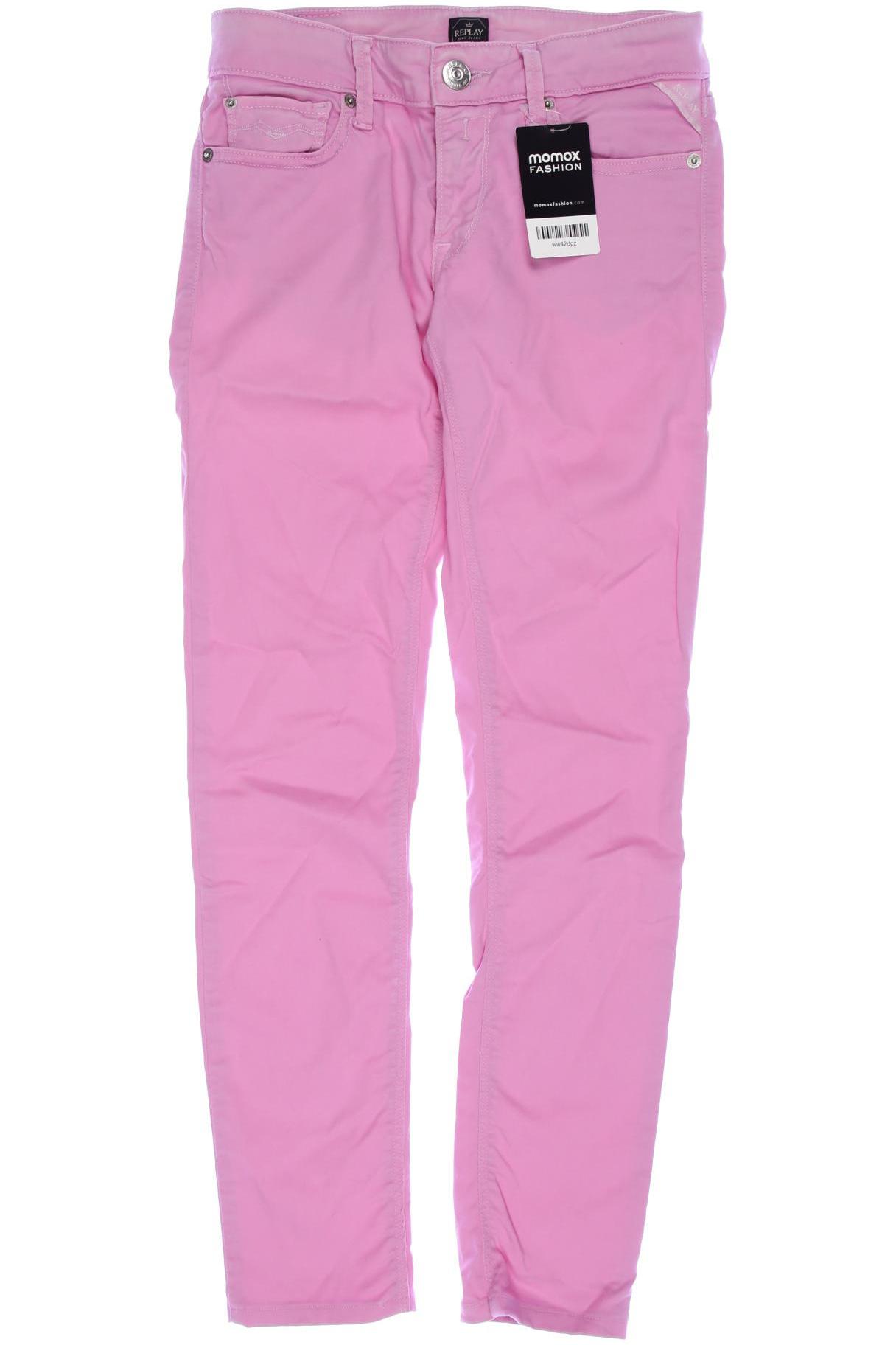 

Replay Damen Jeans, pink, Gr. 26