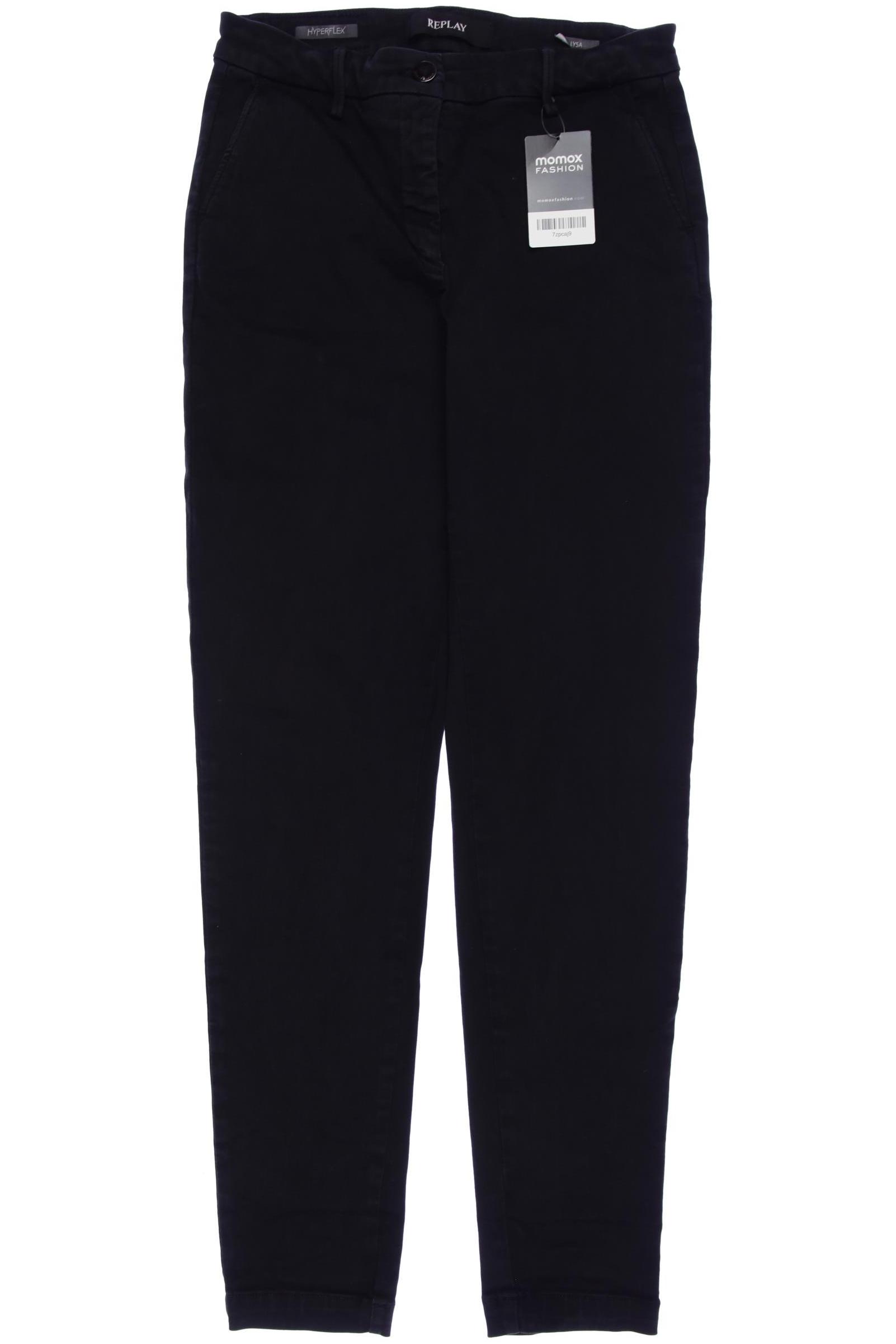 

Replay Damen Jeans, schwarz, Gr. 28