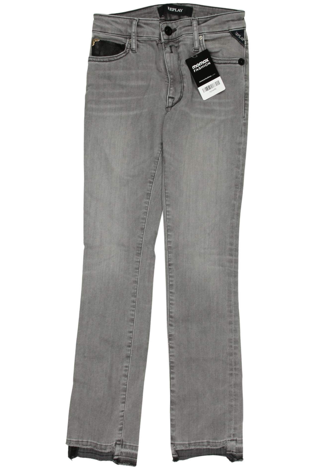 

Replay Damen Jeans, grau, Gr. 25