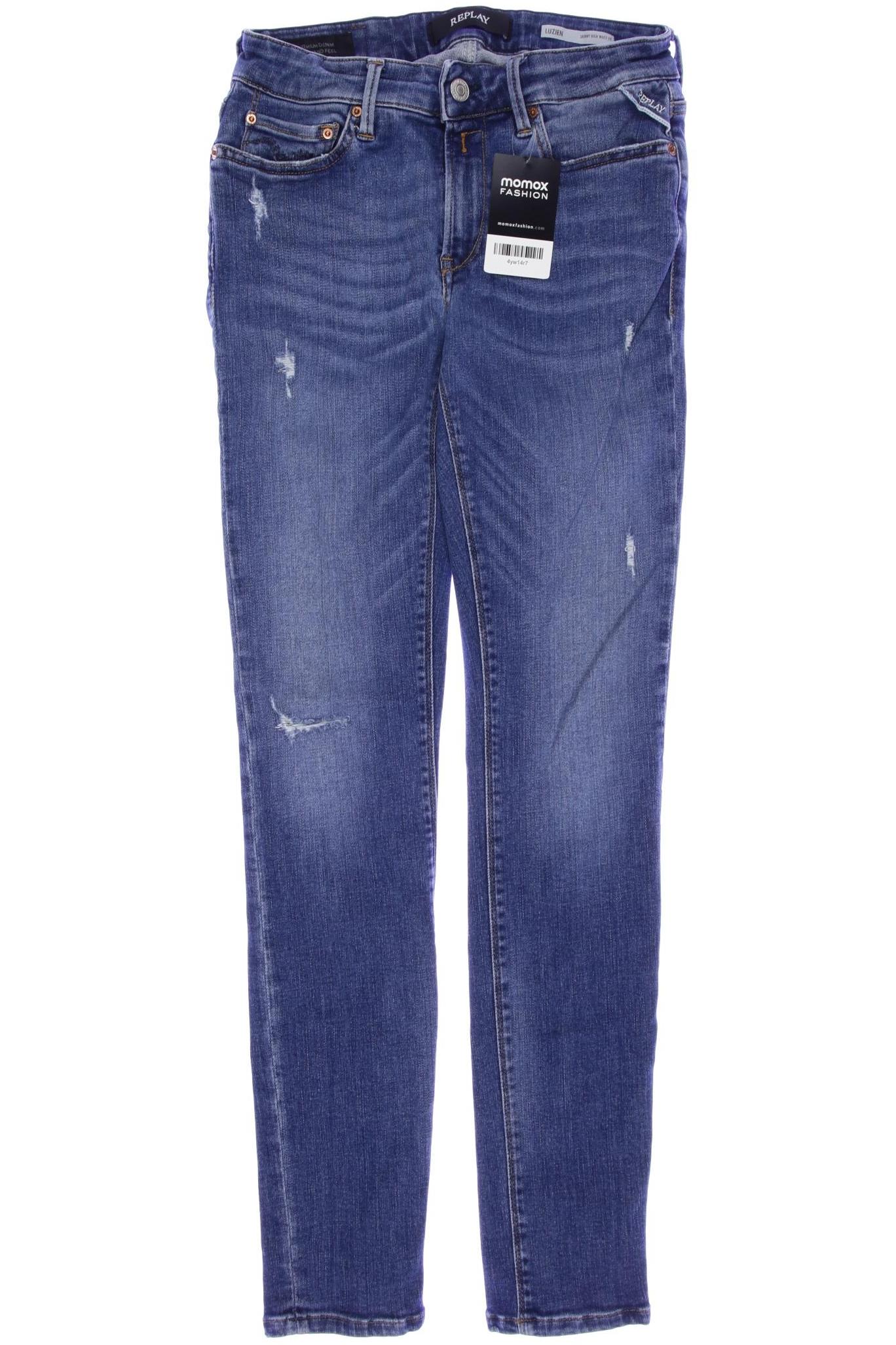 

Replay Damen Jeans, blau, Gr. 27