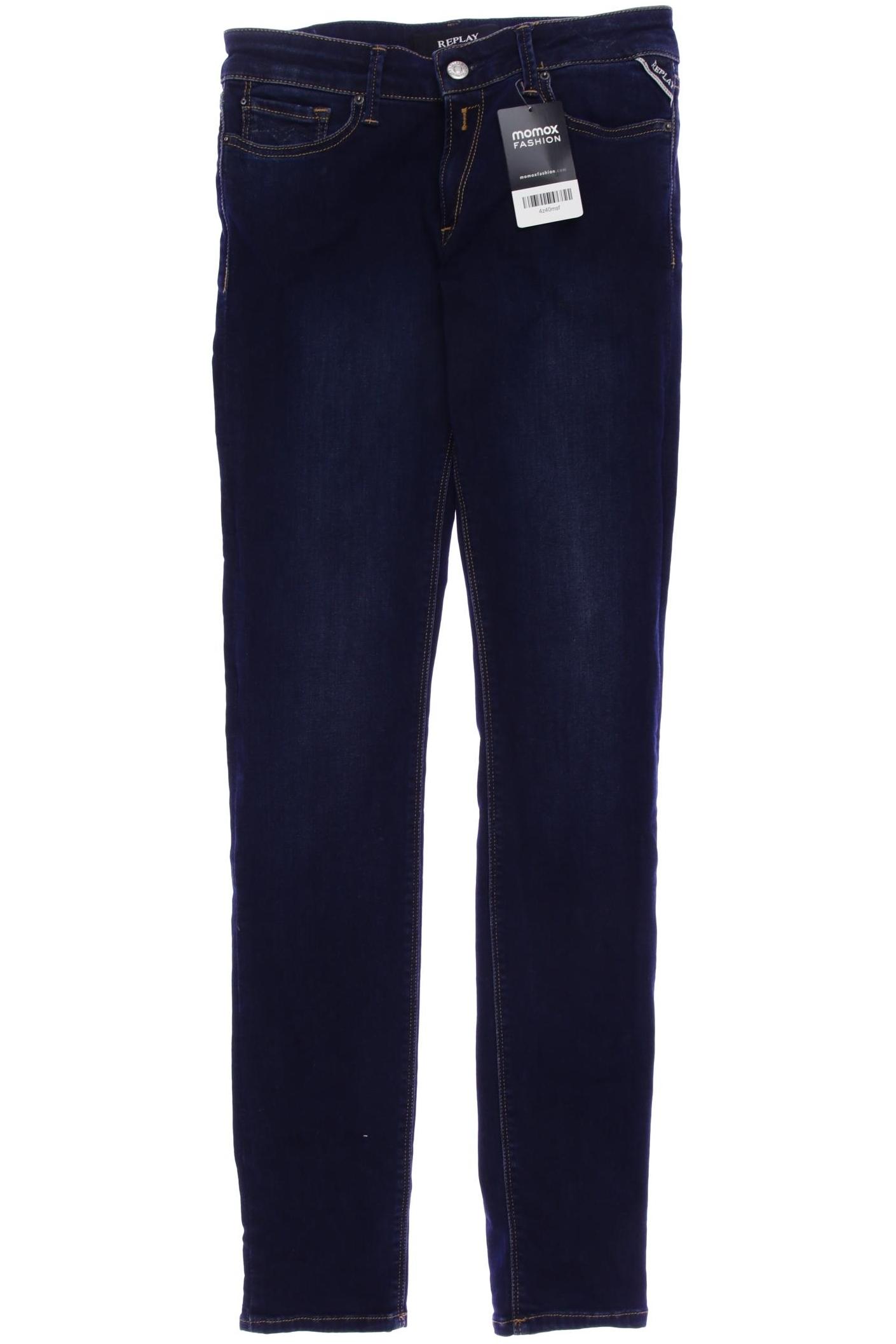 

Replay Damen Jeans, marineblau, Gr. 28