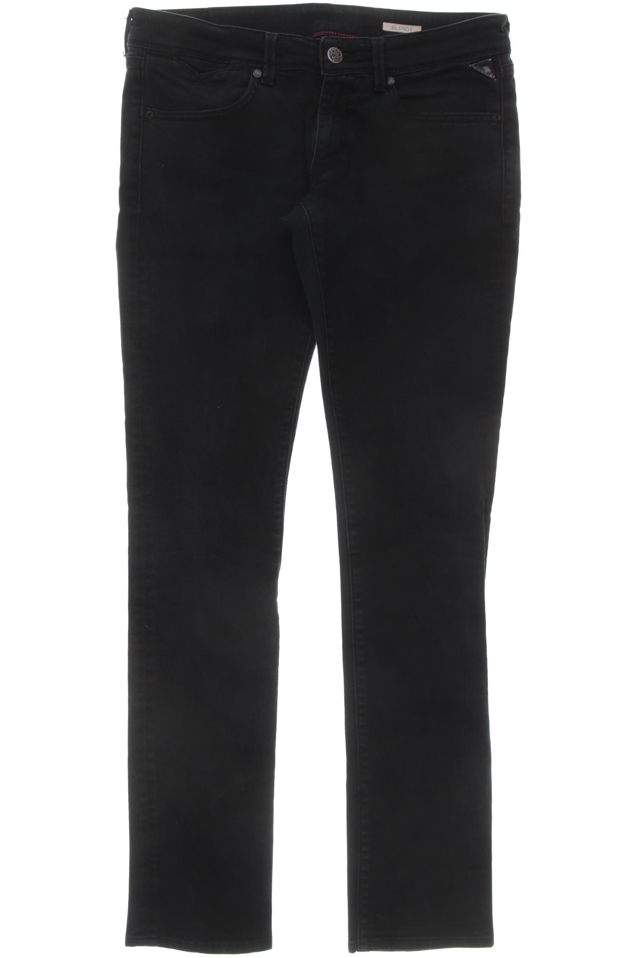 

Replay Damen Jeans, schwarz, Gr. 32