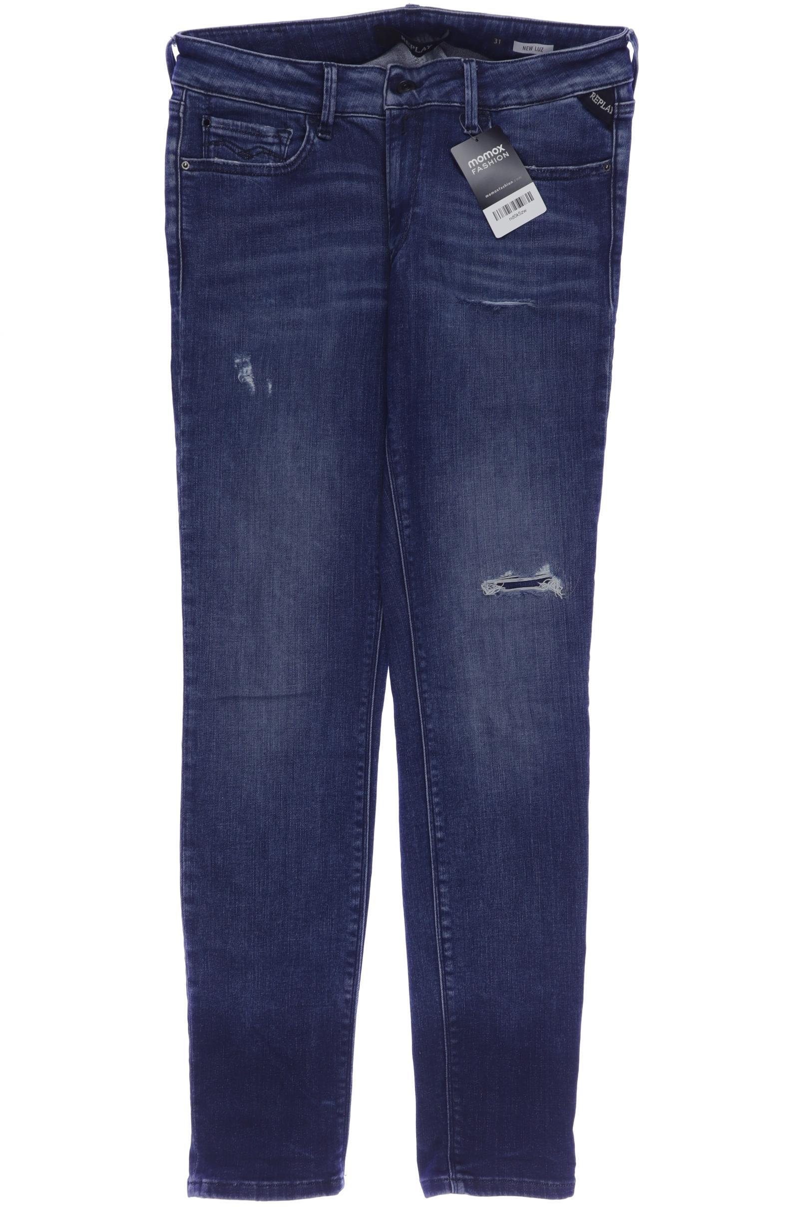 

Replay Damen Jeans, marineblau, Gr. 31