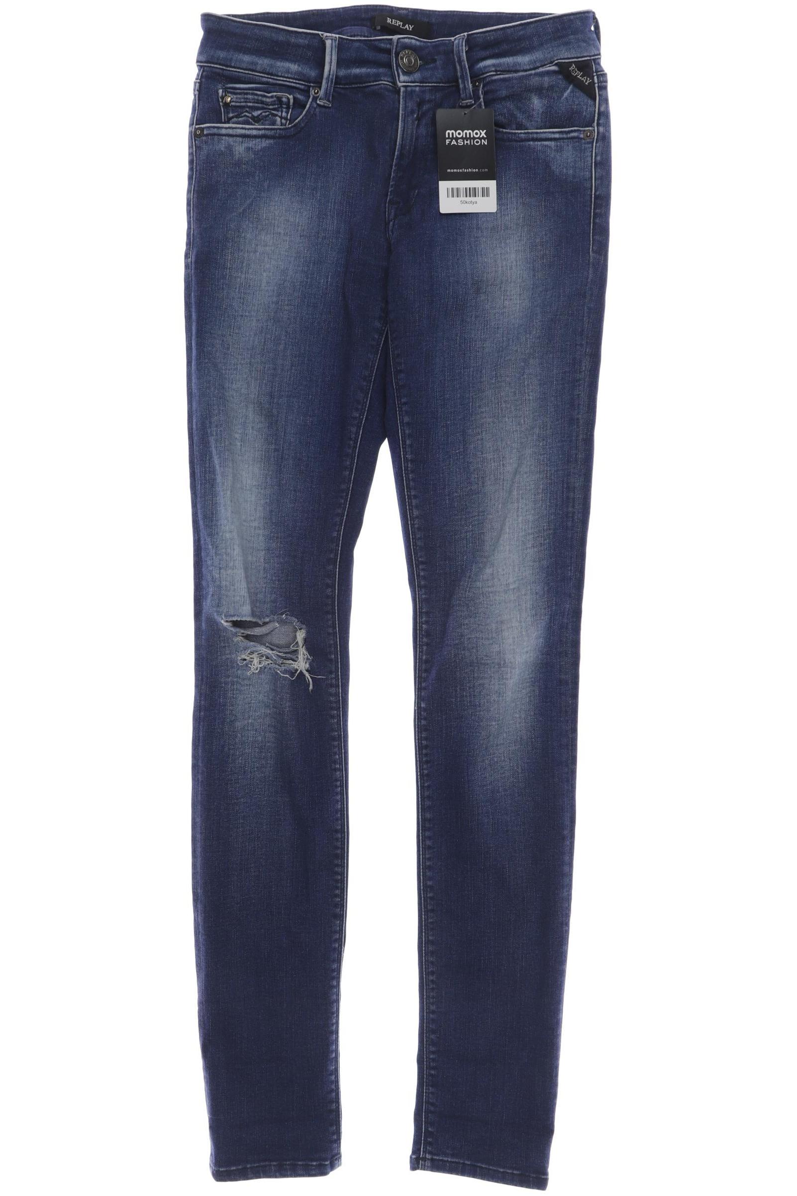 

Replay Damen Jeans, blau