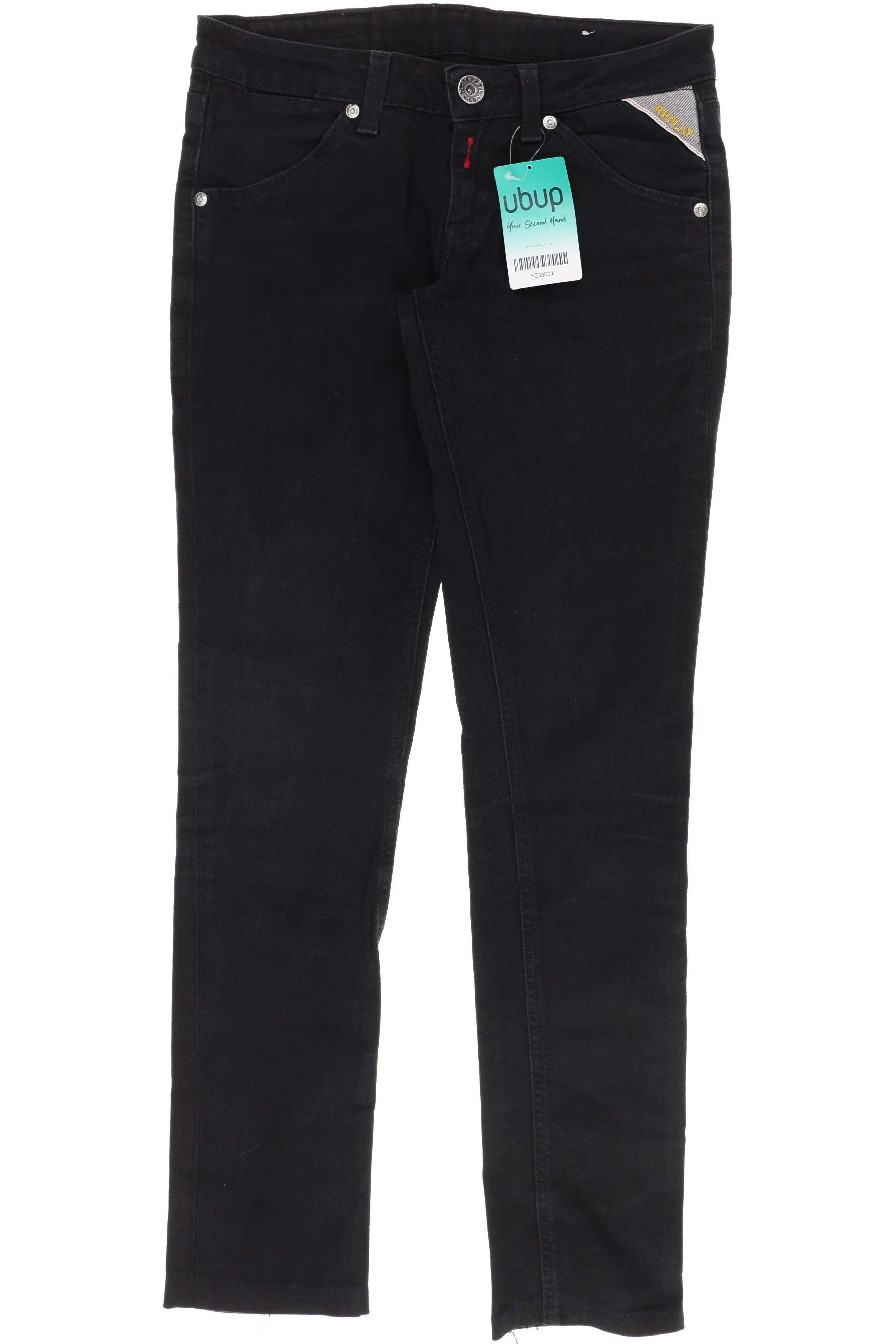 

Replay Damen Jeans, schwarz, Gr. 26
