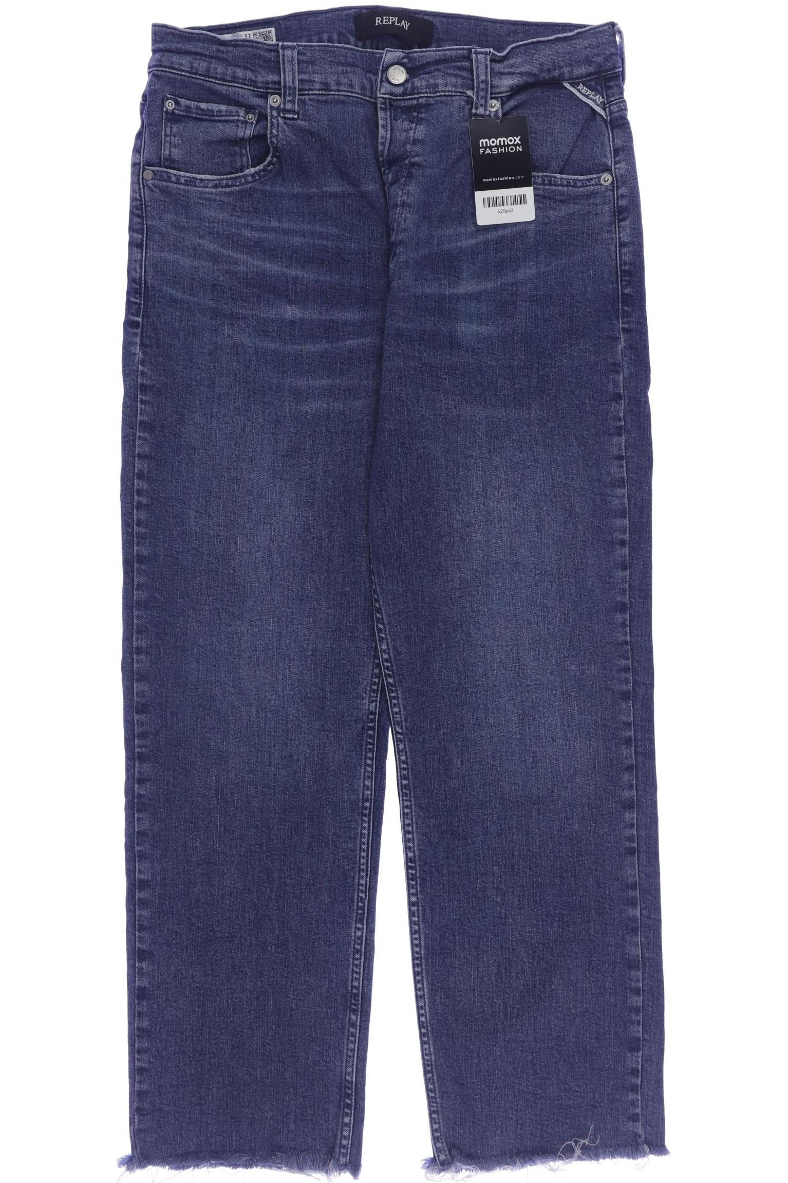 

Replay Damen Jeans, blau, Gr. 32