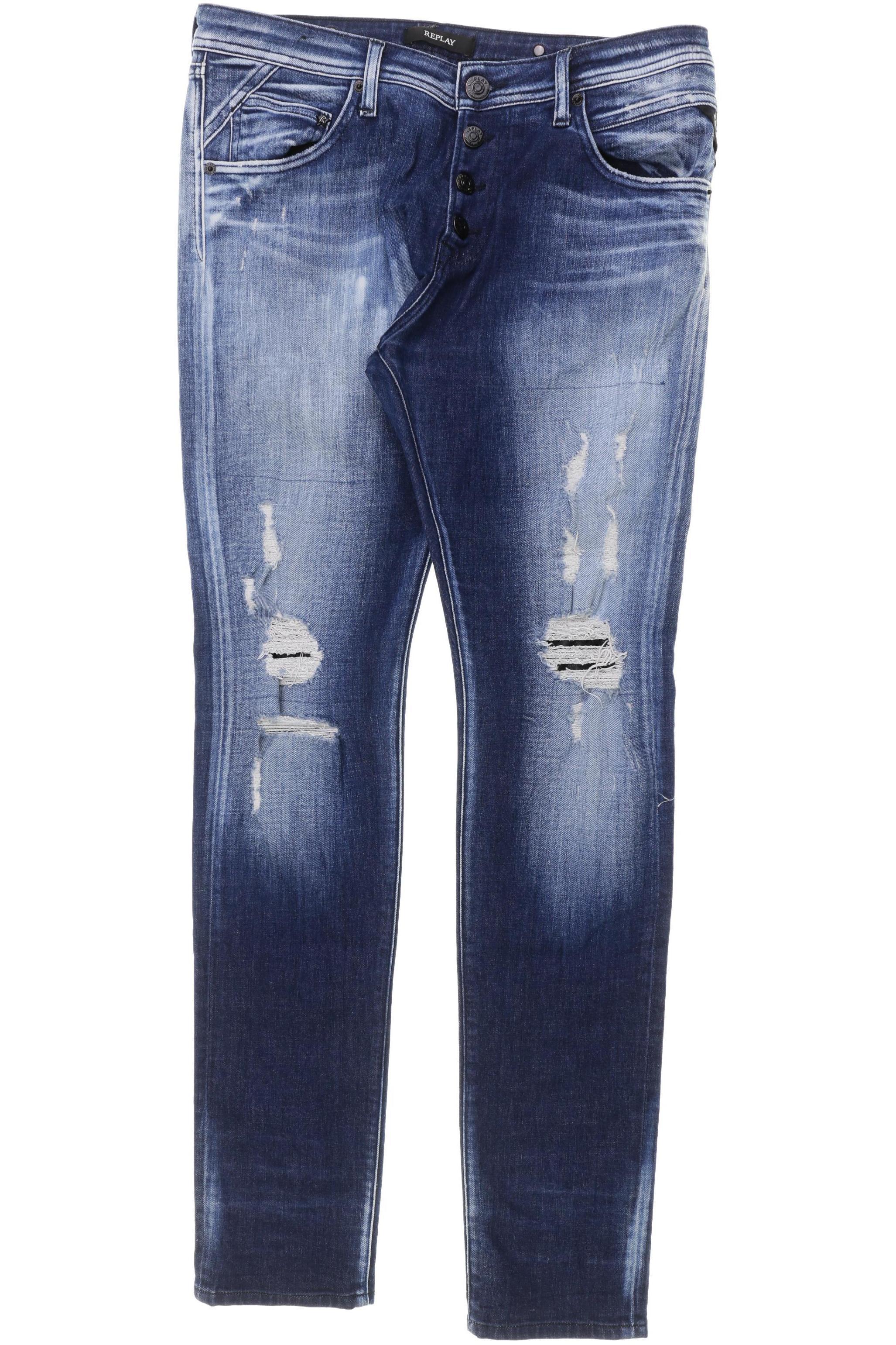 

Replay Damen Jeans, blau, Gr. 28