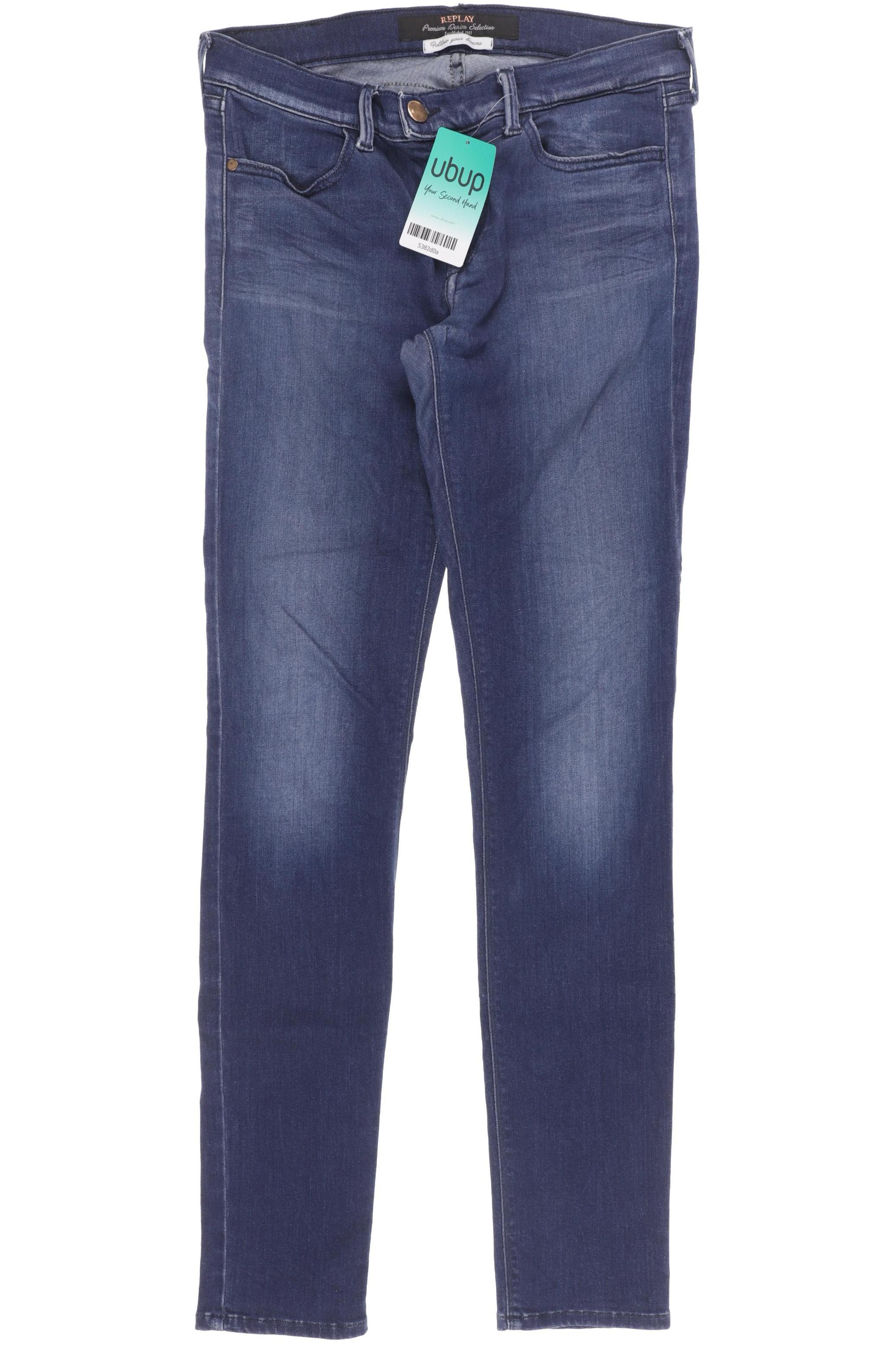 

Replay Damen Jeans, blau, Gr. 28