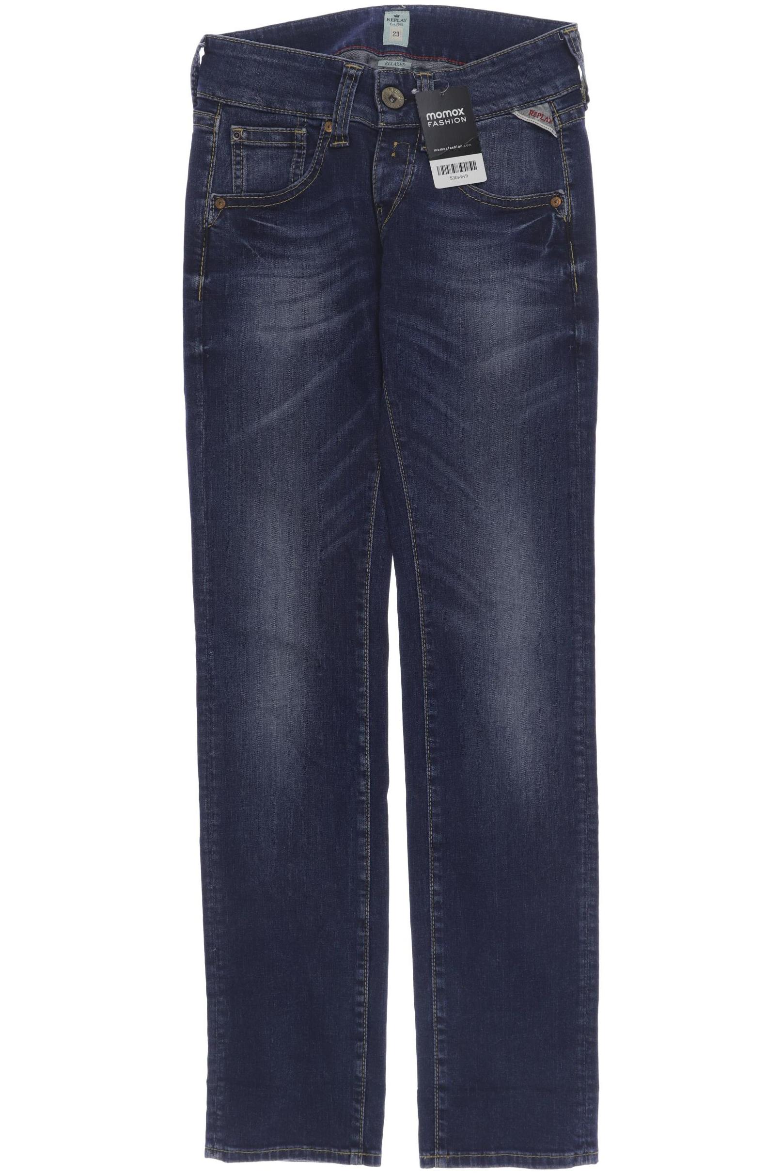 

Replay Damen Jeans, blau