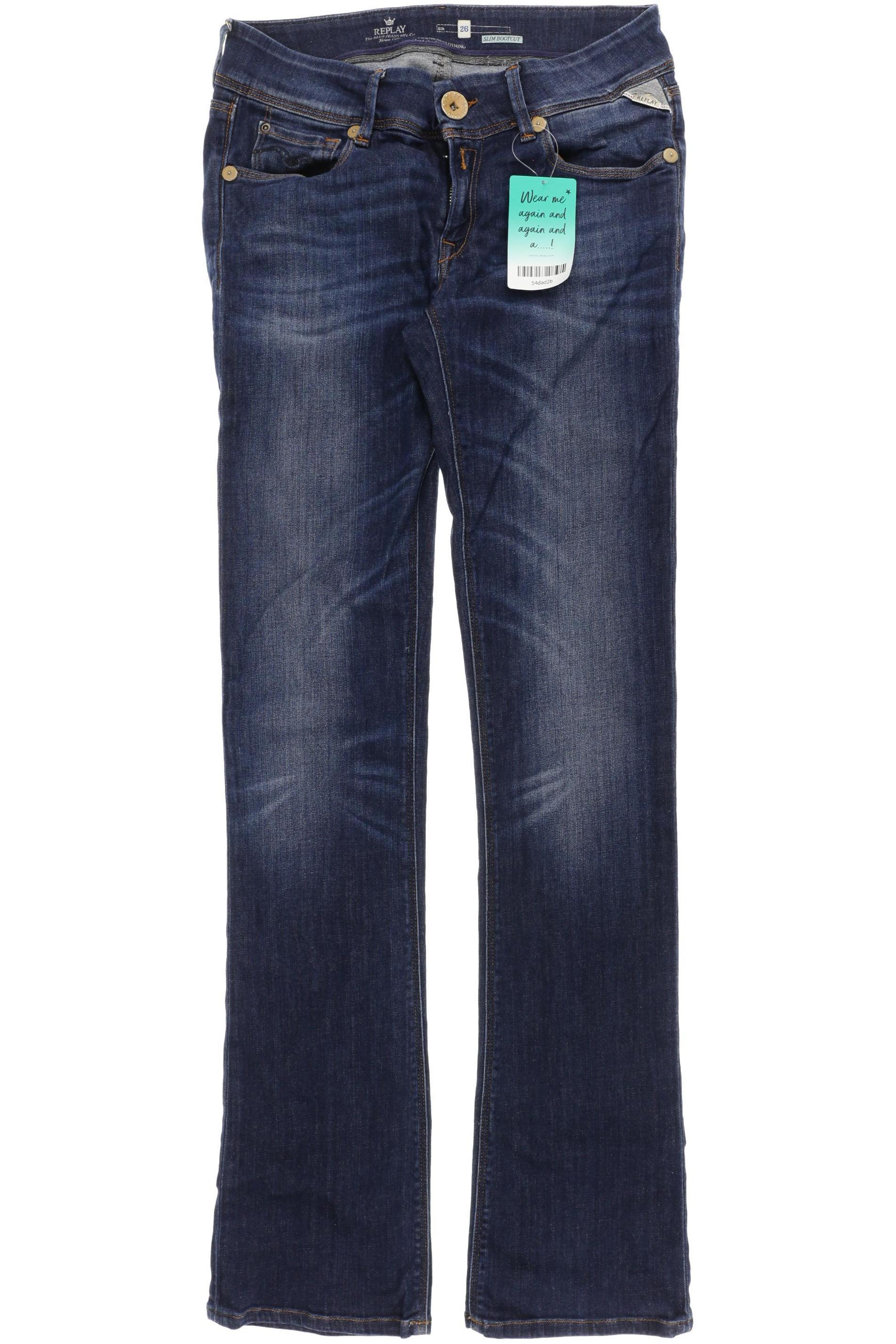 

Replay Damen Jeans, blau, Gr. 26