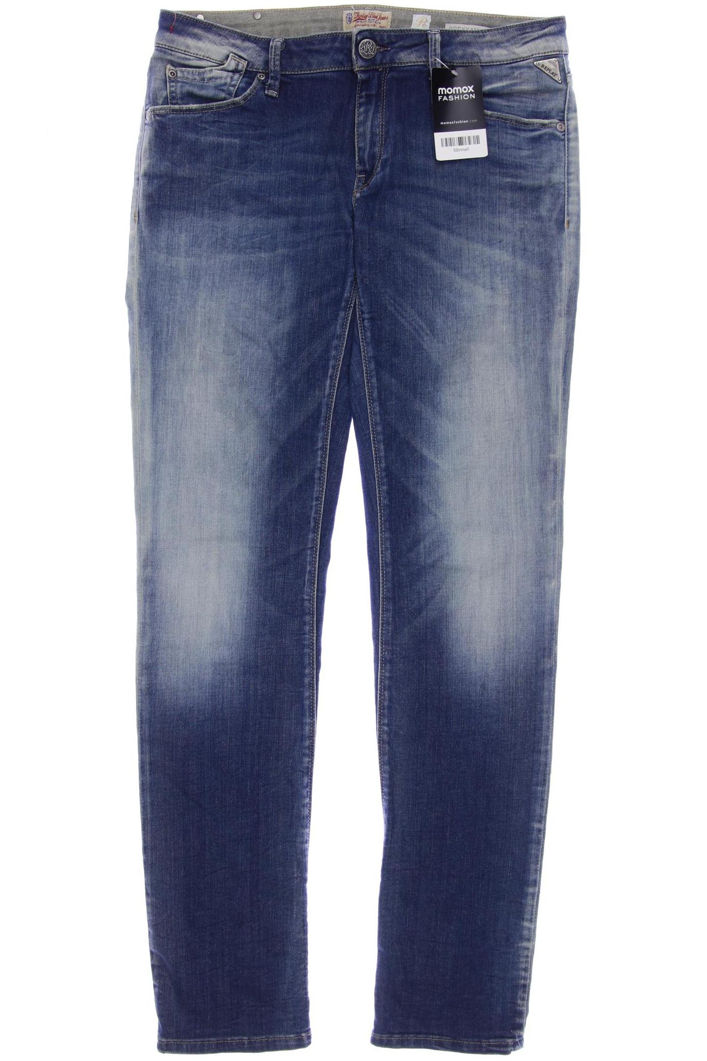 

Replay Damen Jeans, blau