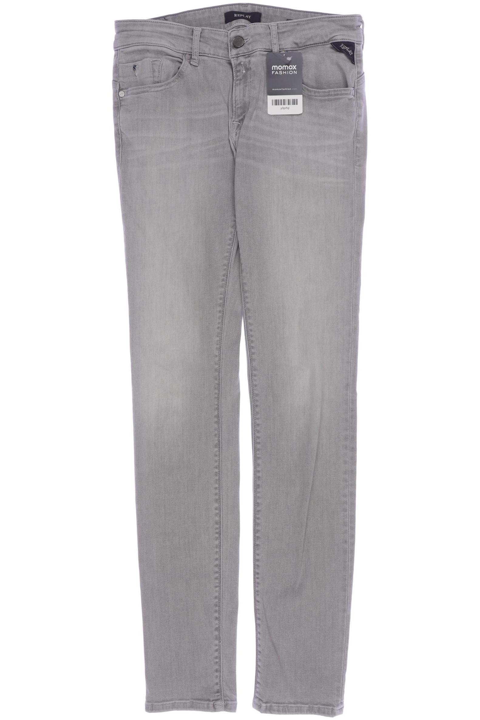 

Replay Damen Jeans, grau, Gr. 29