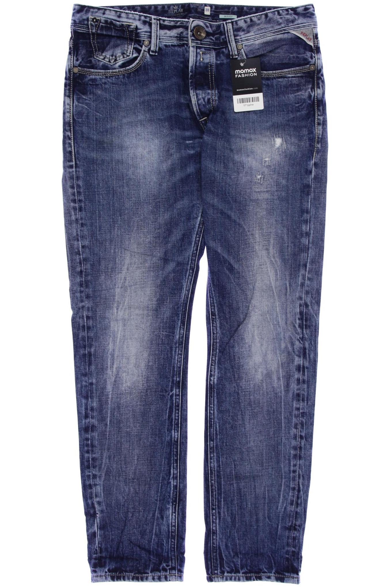 

Replay Damen Jeans, blau