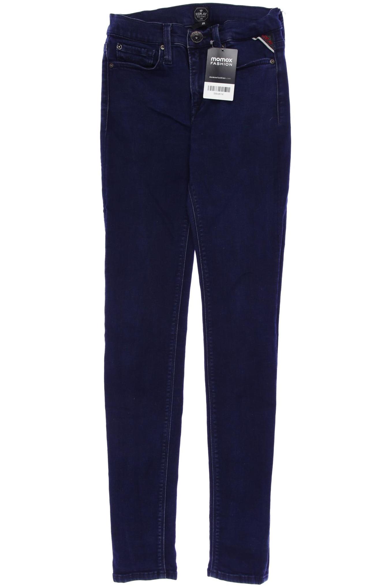 

Replay Damen Jeans, marineblau, Gr. 25