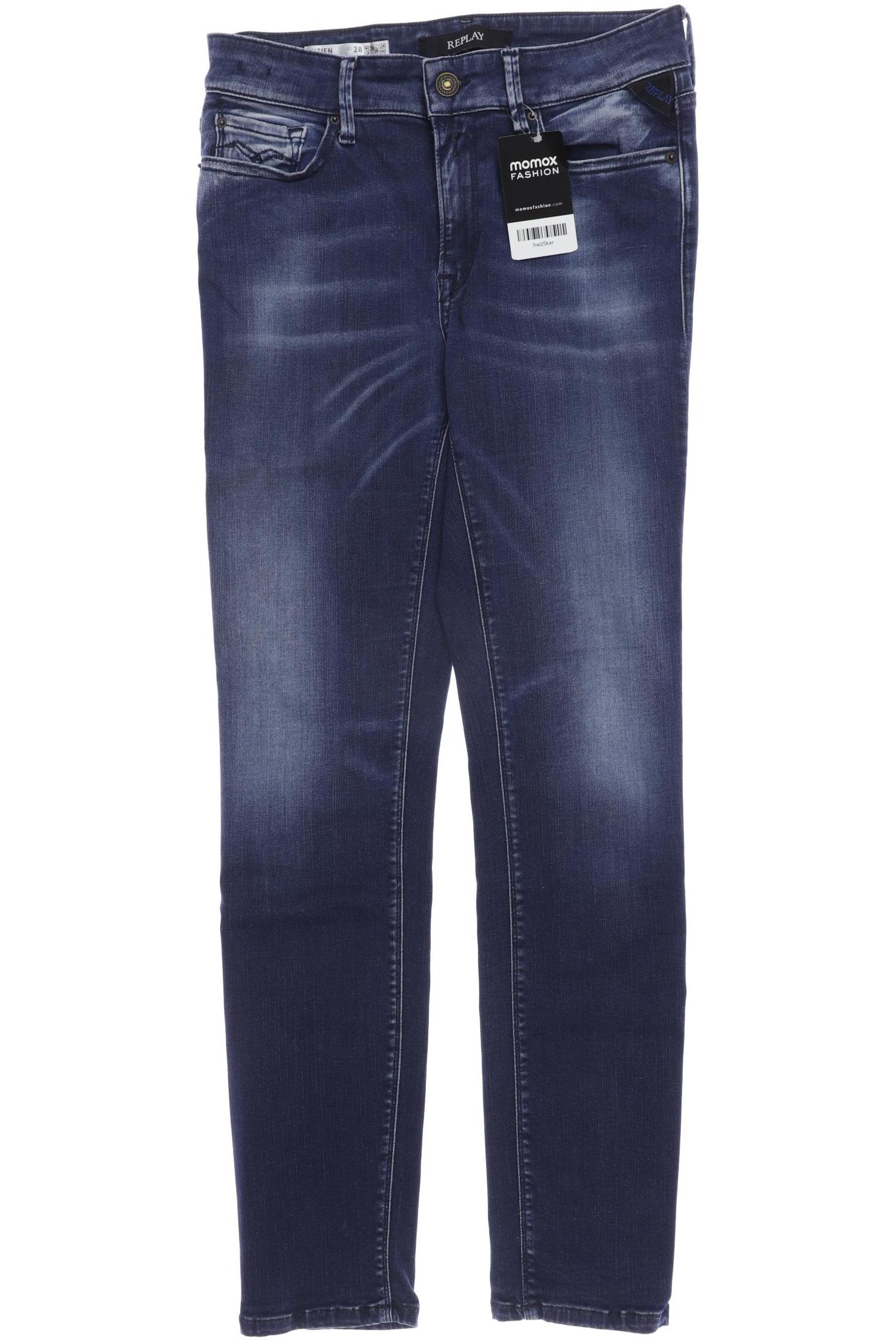 

Replay Damen Jeans, marineblau, Gr. 28