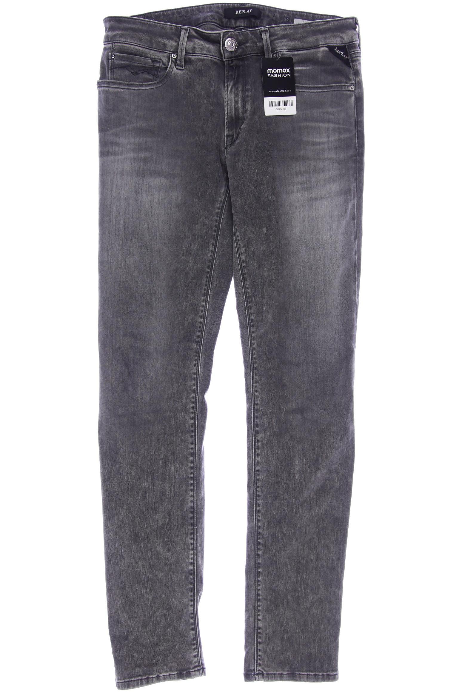 

Replay Damen Jeans, grau
