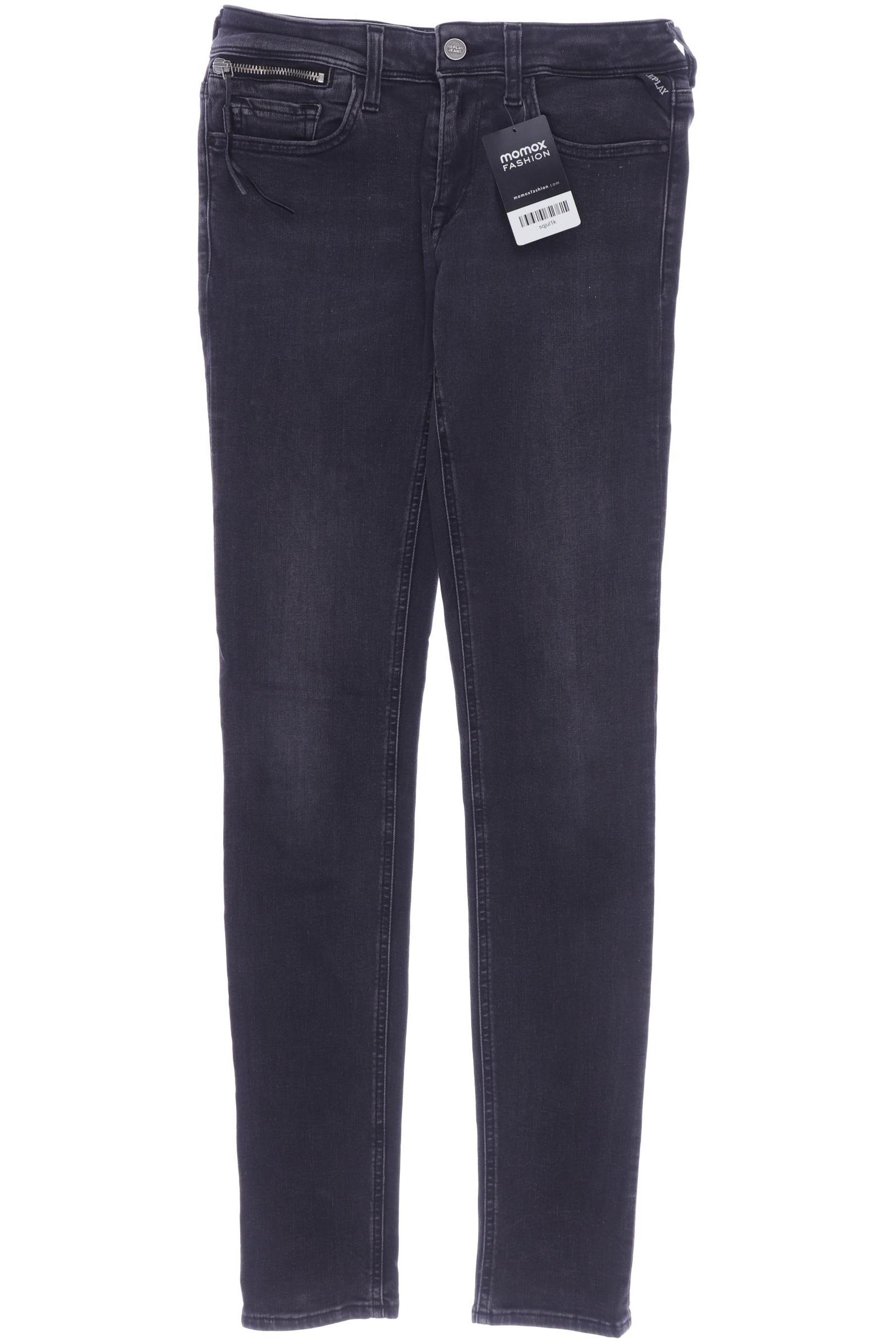 

Replay Damen Jeans, schwarz, Gr. 27