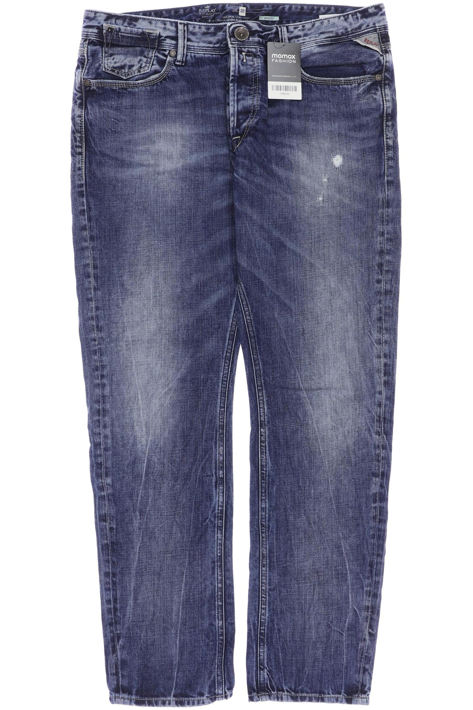 

Replay Damen Jeans, blau, Gr. 32