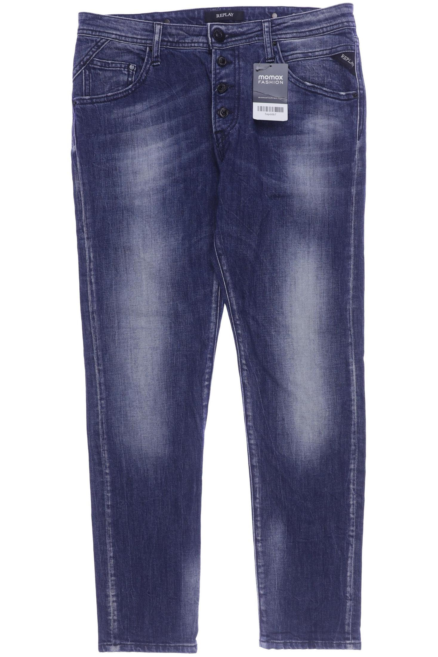 

Replay Damen Jeans, blau, Gr. 26