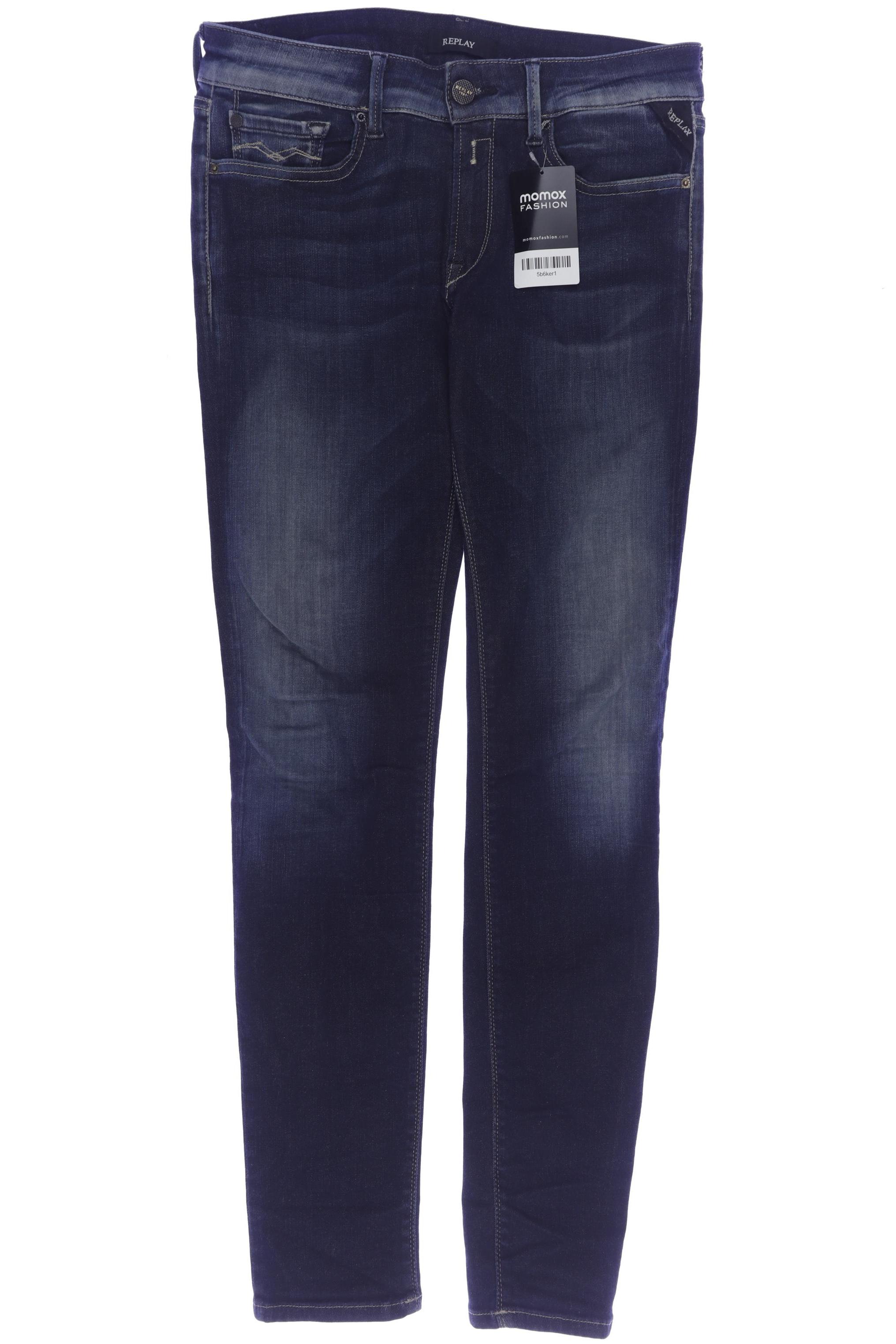 

Replay Damen Jeans, marineblau, Gr. 27