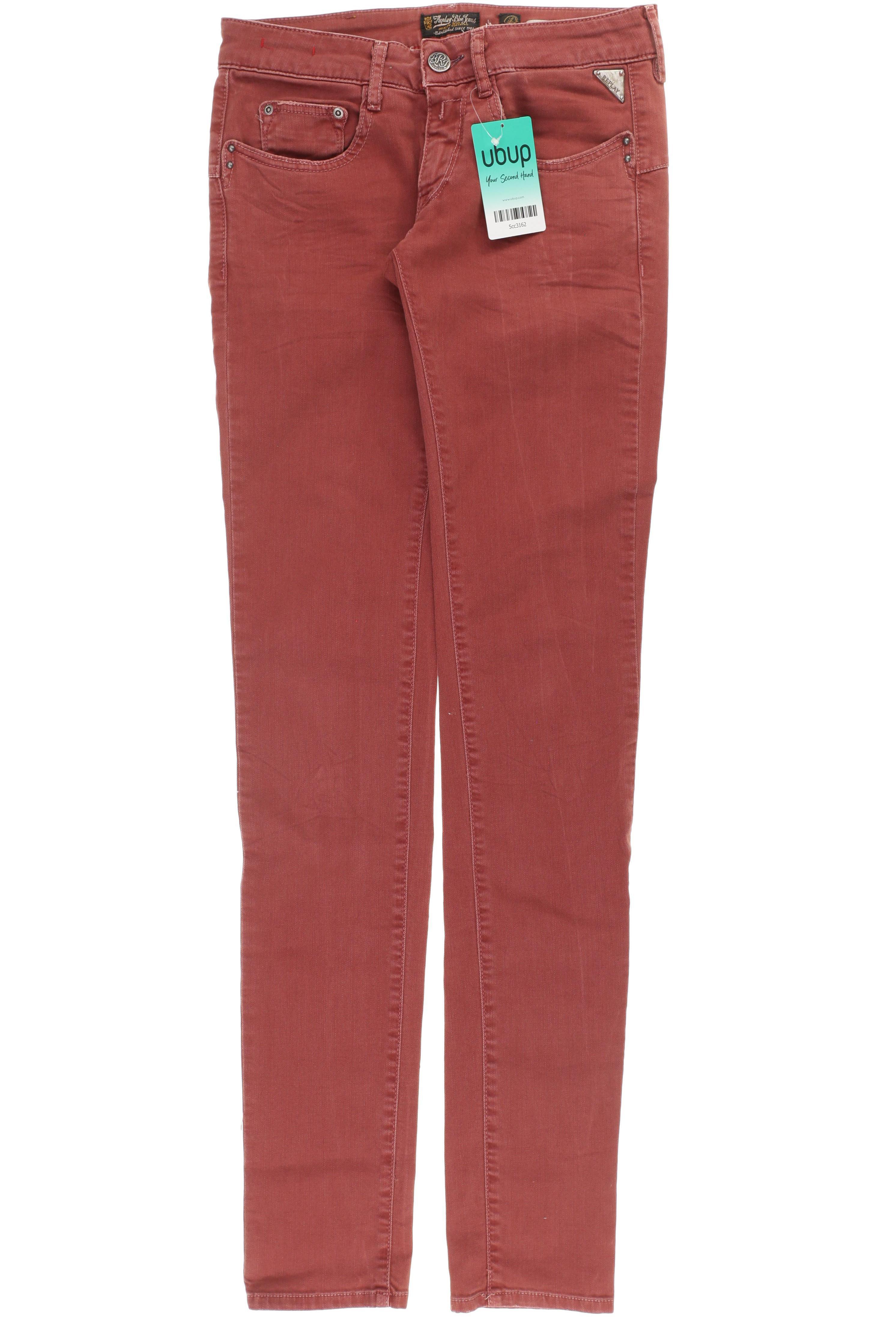 

Replay Damen Jeans, rot, Gr. 27